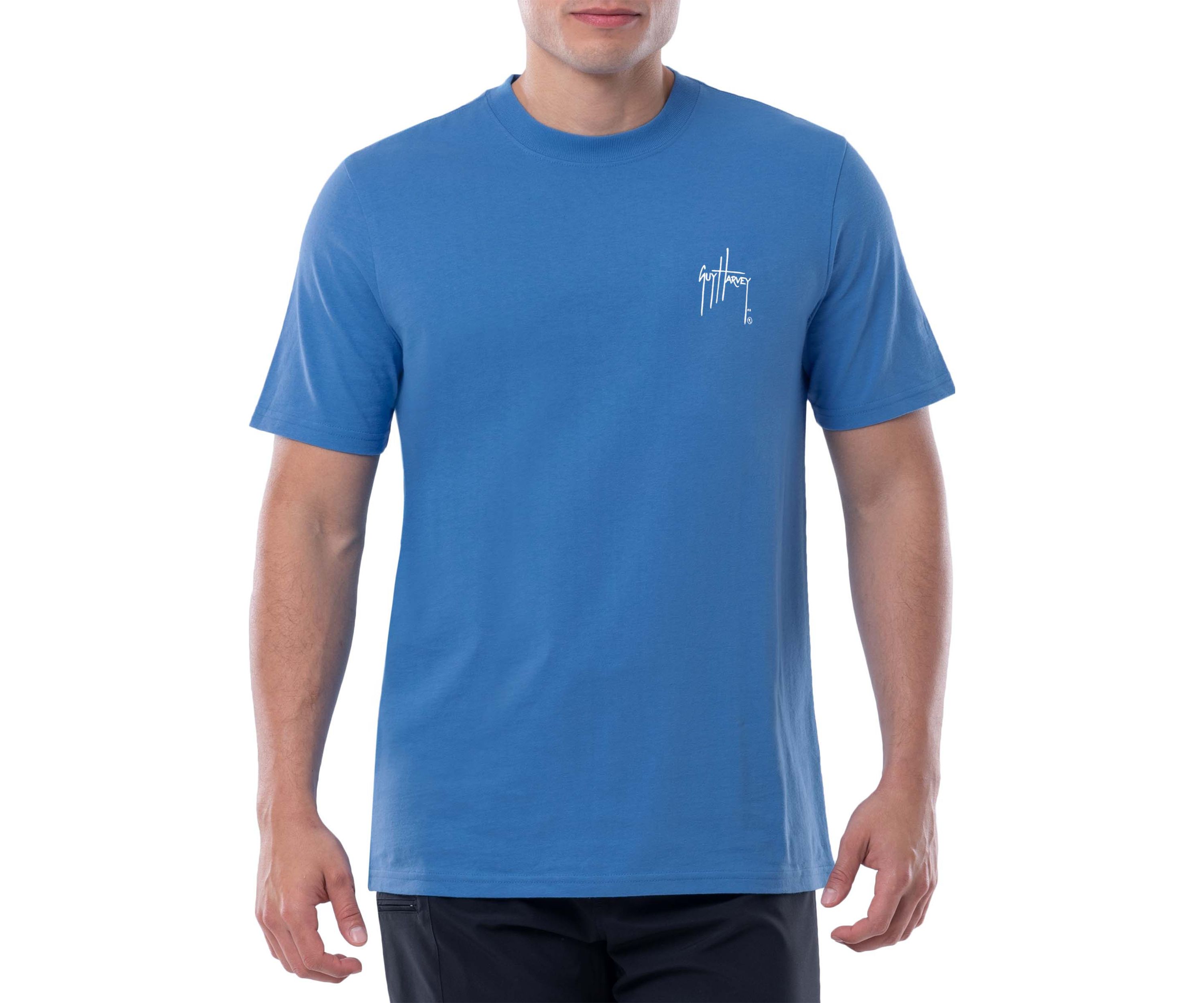Mens Redfish Tailing Short Sleeve T-Shirt