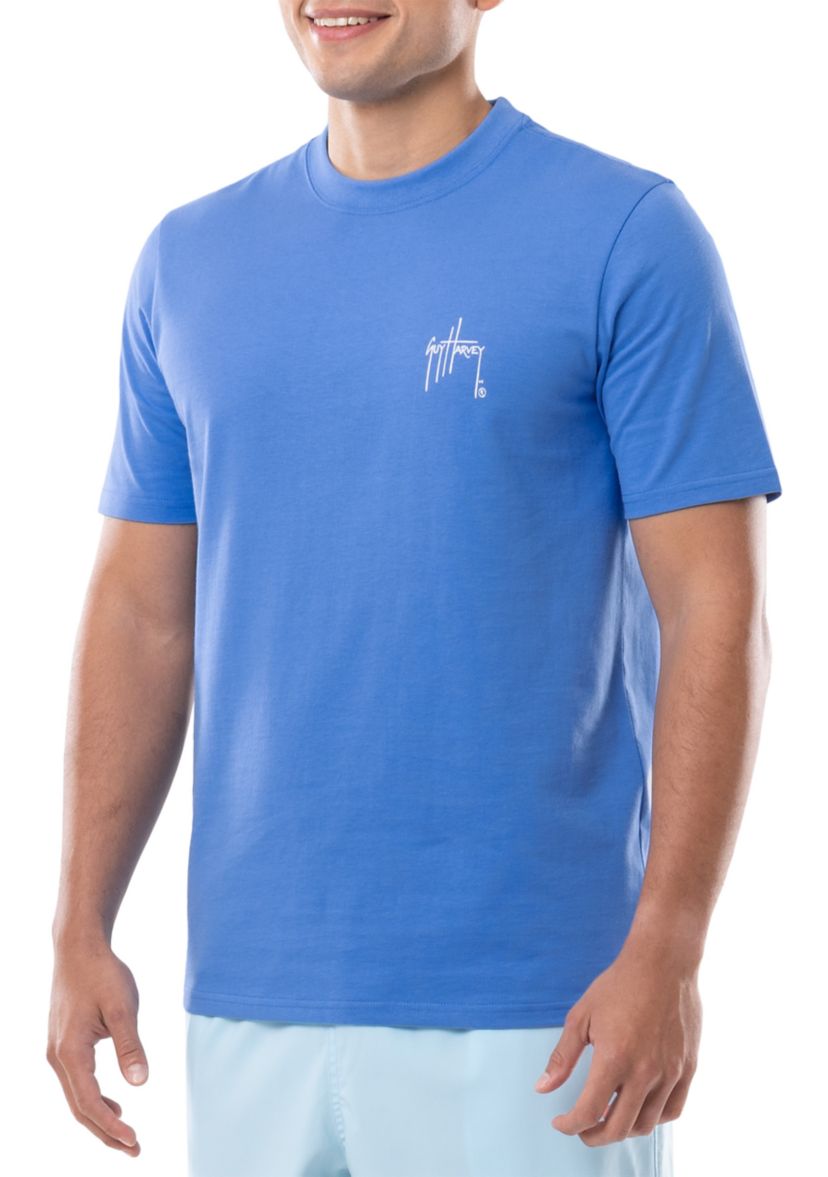 Mens Redfish Tailing Short Sleeve T-Shirt