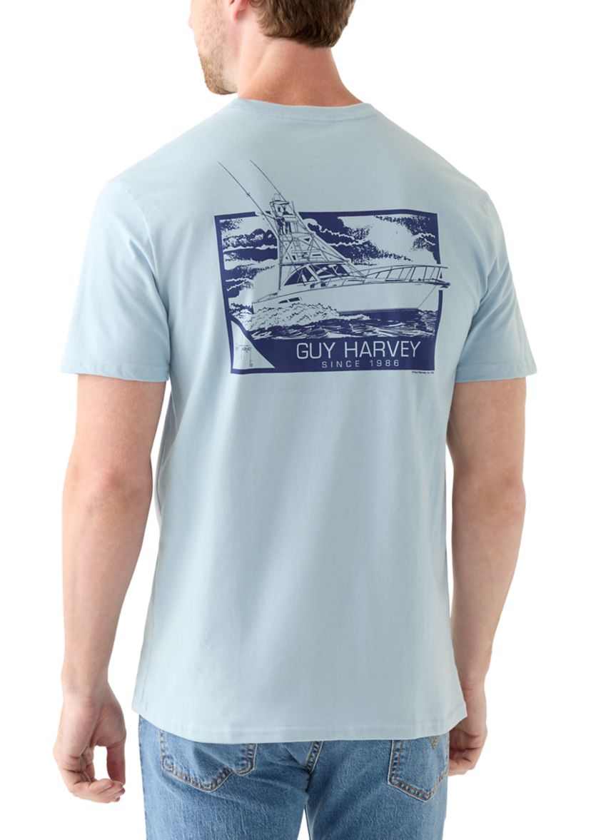 Mens Marina Short Sleeve Graphic T-Shirt