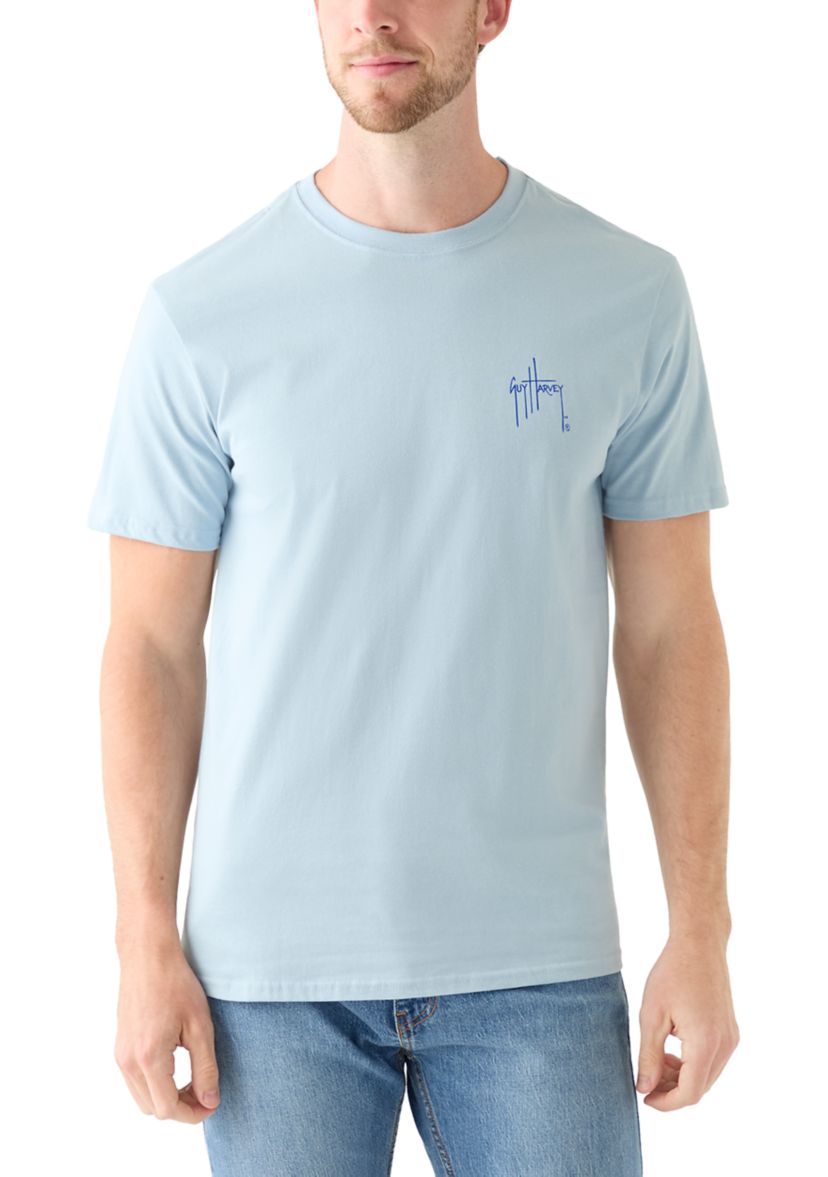 Mens Marina Short Sleeve Graphic T-Shirt