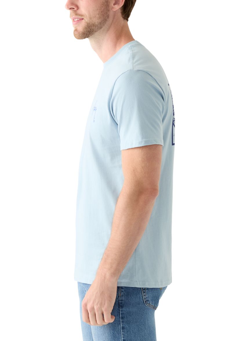 Mens Marina Short Sleeve Graphic T-Shirt