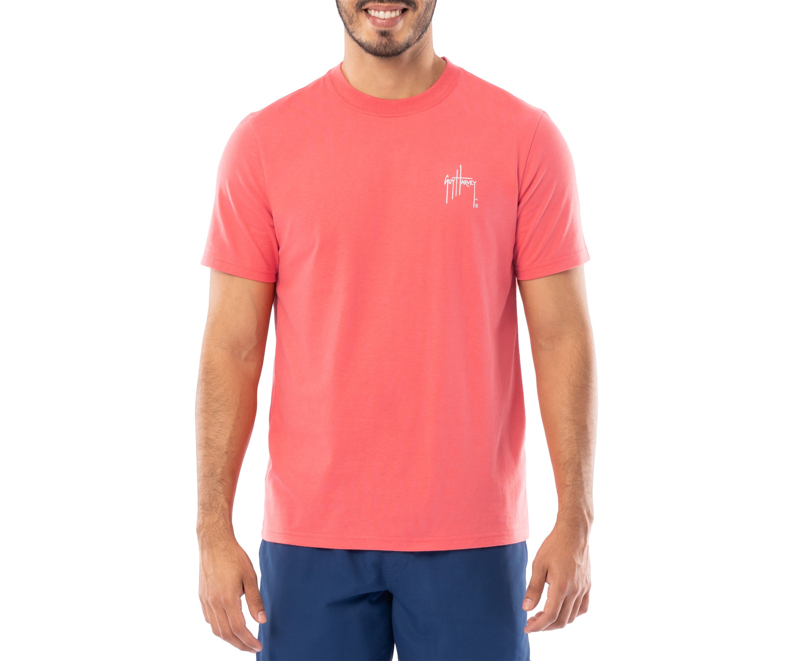 Mens Coral Species Silos Graphic Short Sleeve T-Shirt
