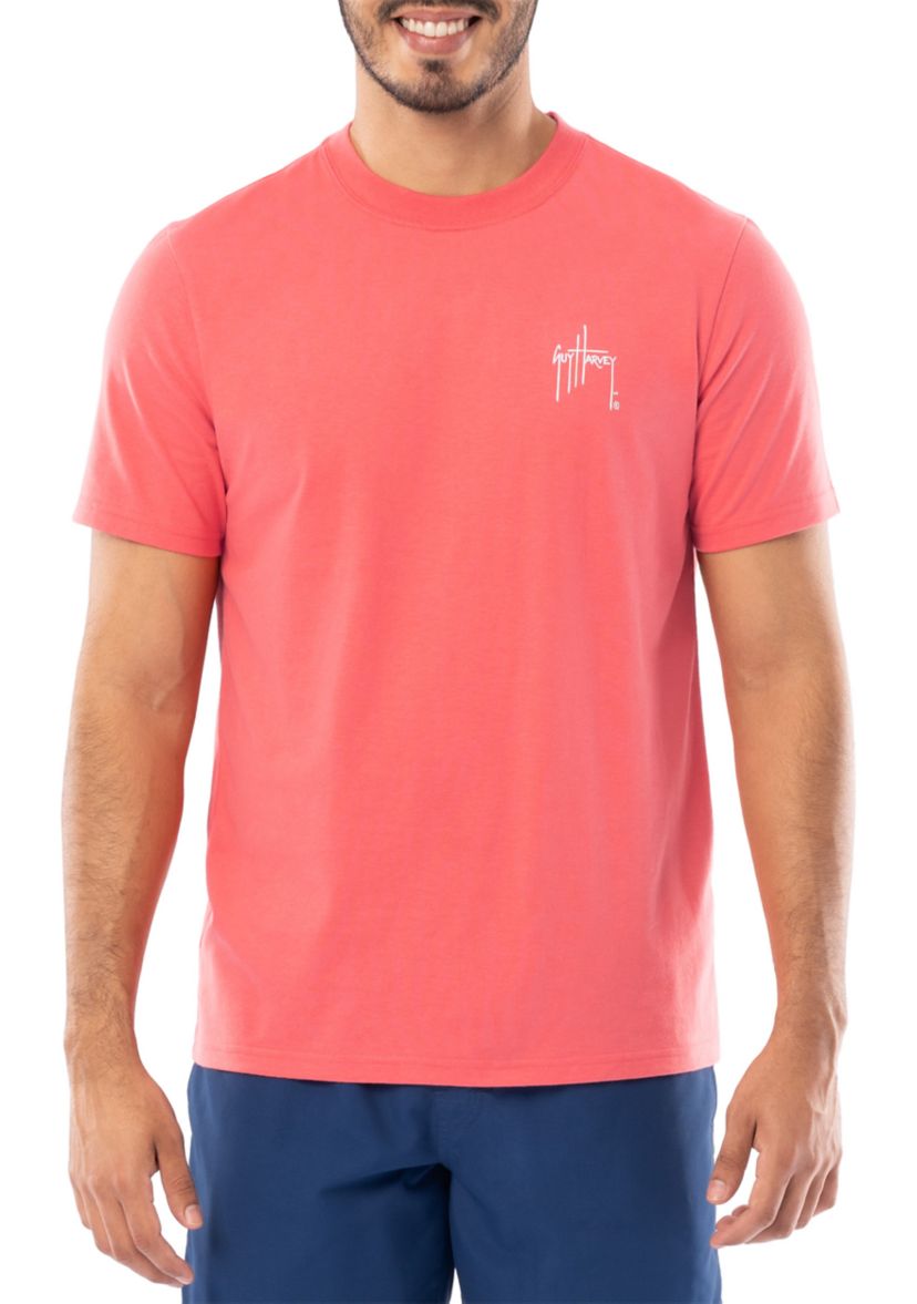Mens Coral Species Silos Graphic Short Sleeve T-Shirt