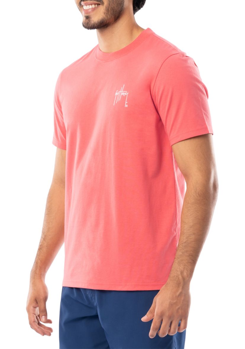 Mens Coral Species Silos Graphic Short Sleeve T-Shirt