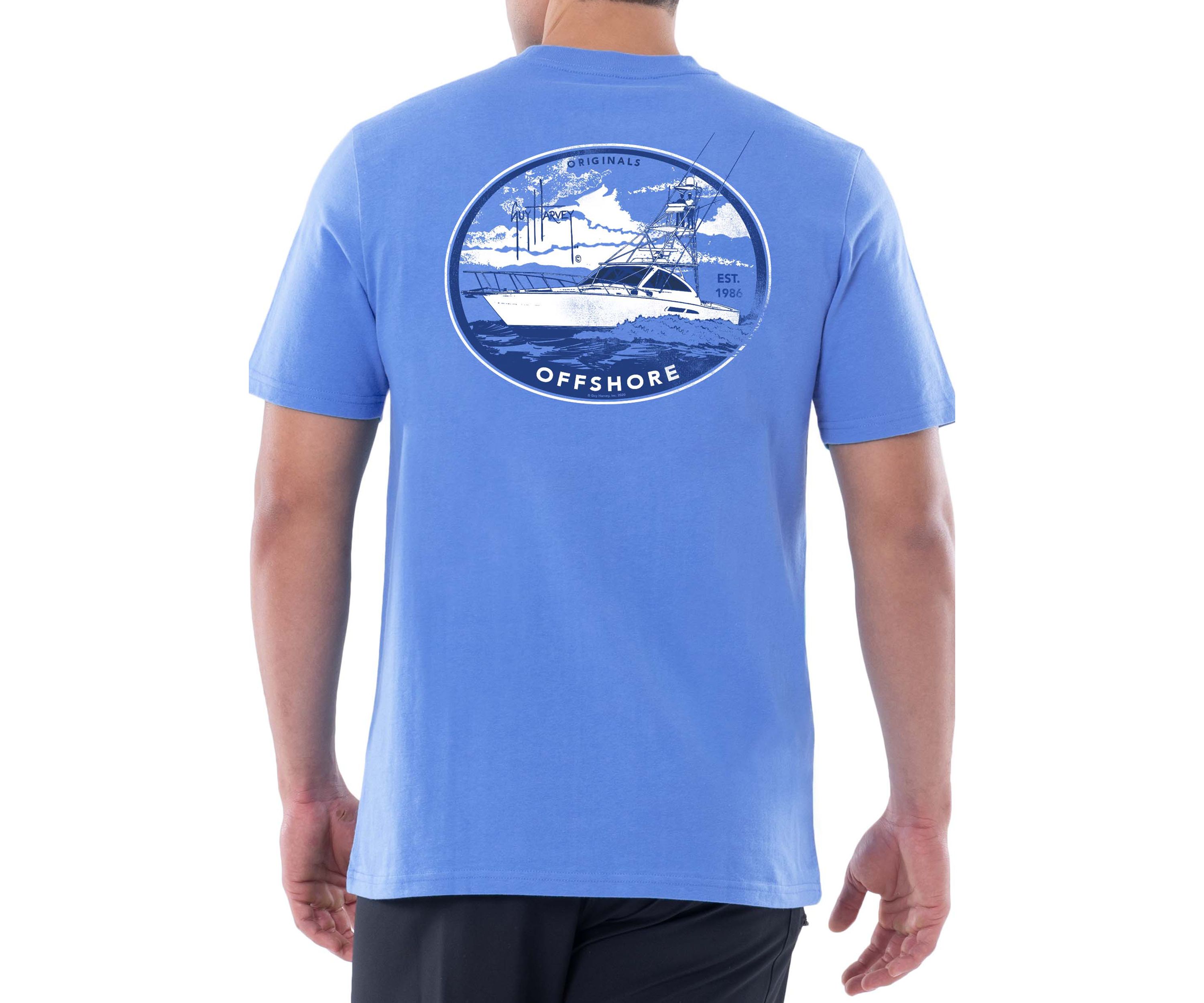 Mens Offshore Pocket Short Sleeve Graphic T-Shirt