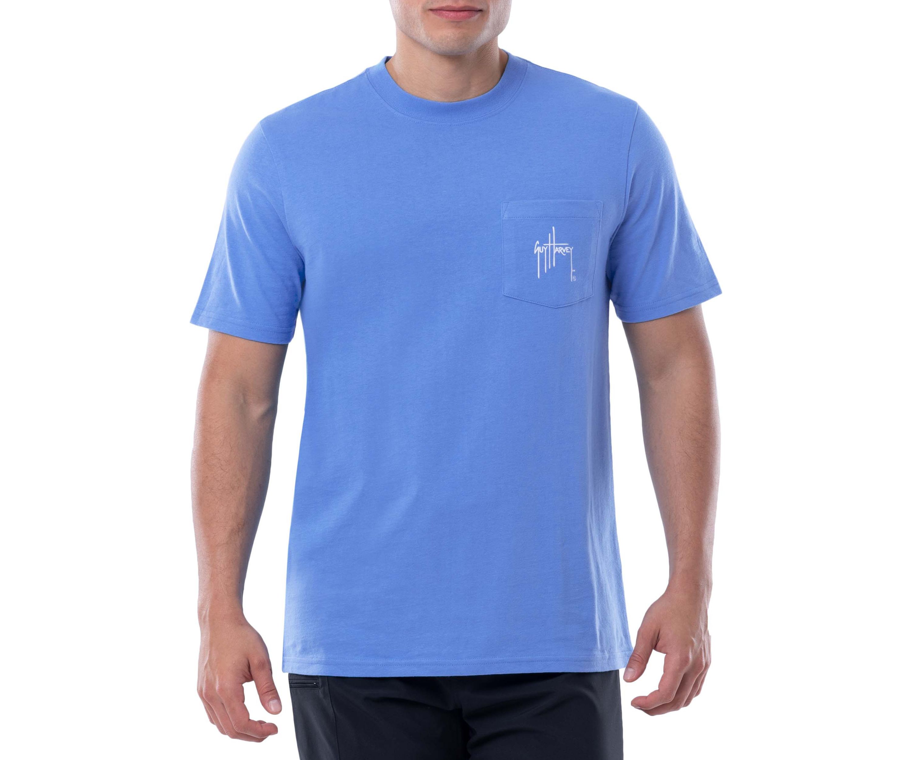 Mens Offshore Pocket Short Sleeve Graphic T-Shirt