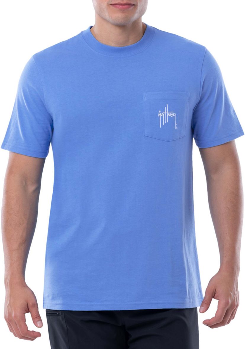 Mens Offshore Pocket Short Sleeve Graphic T-Shirt
