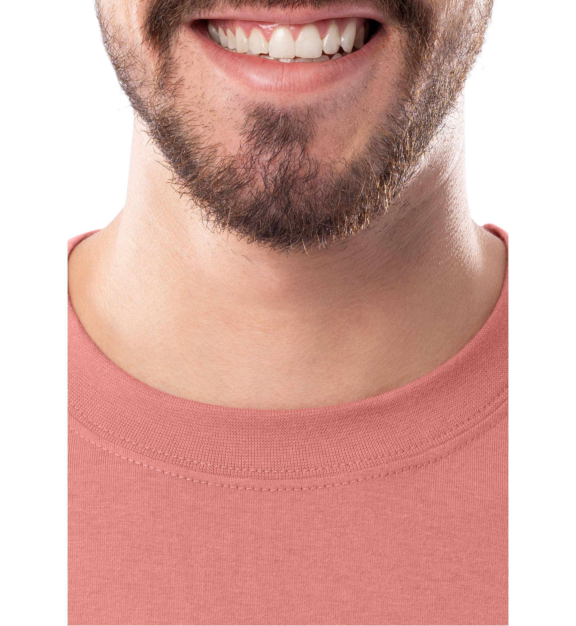 Mens Coral Stencil Short Sleeve Pocket T-Shirt
