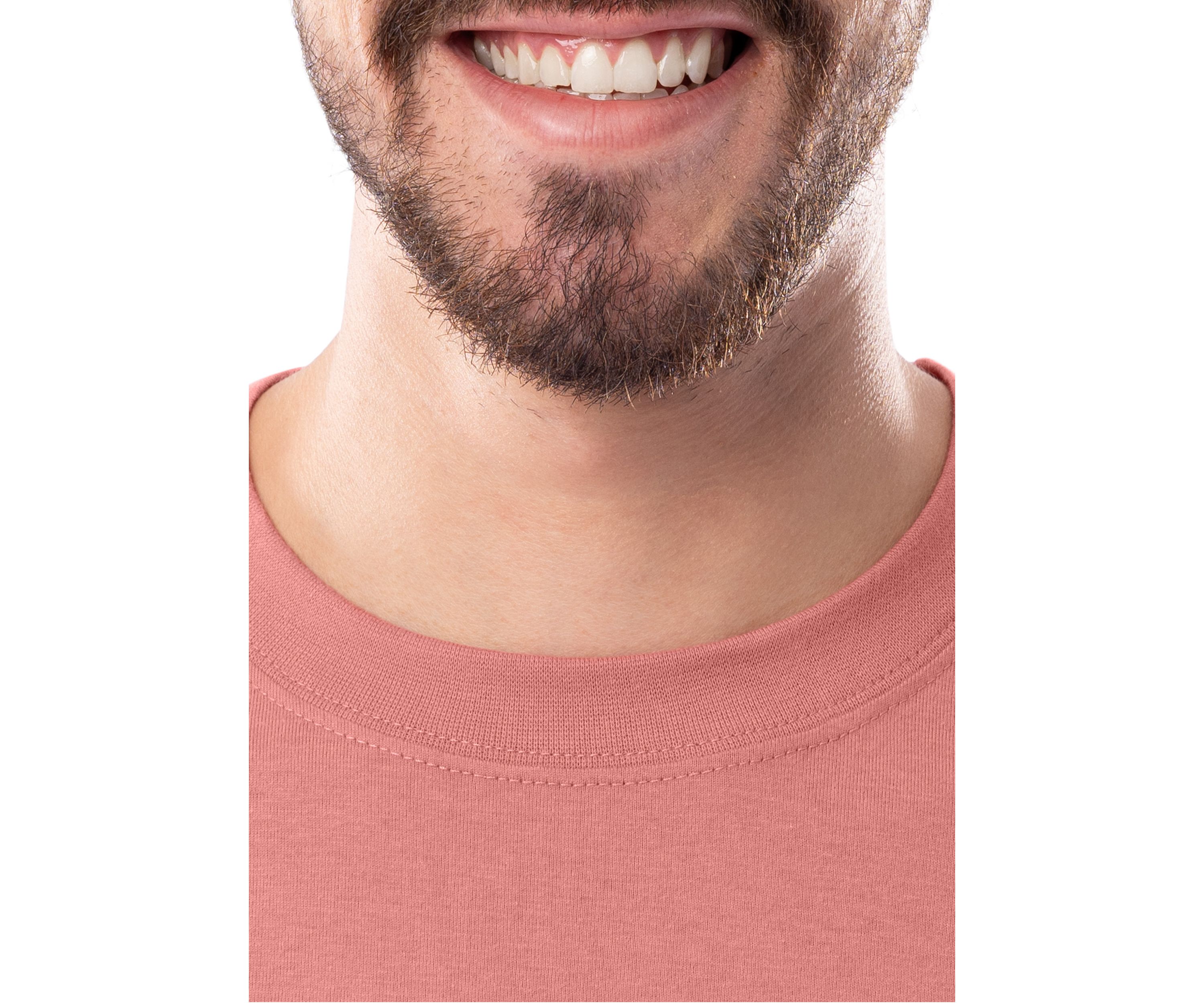 Mens Coral Stencil Short Sleeve Pocket T-Shirt