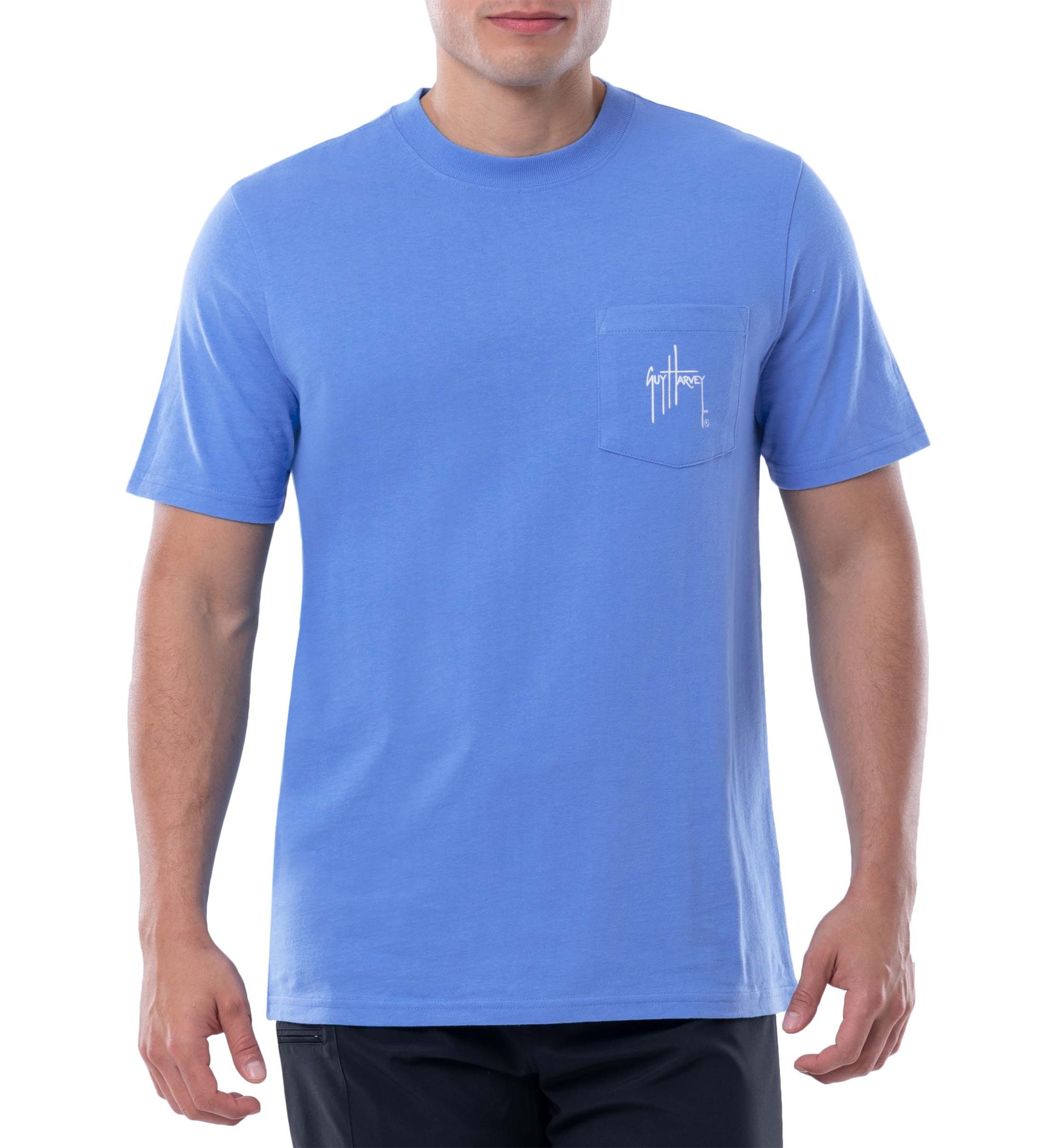 Mens Horizon Short Sleeve Pocket T-Shirt