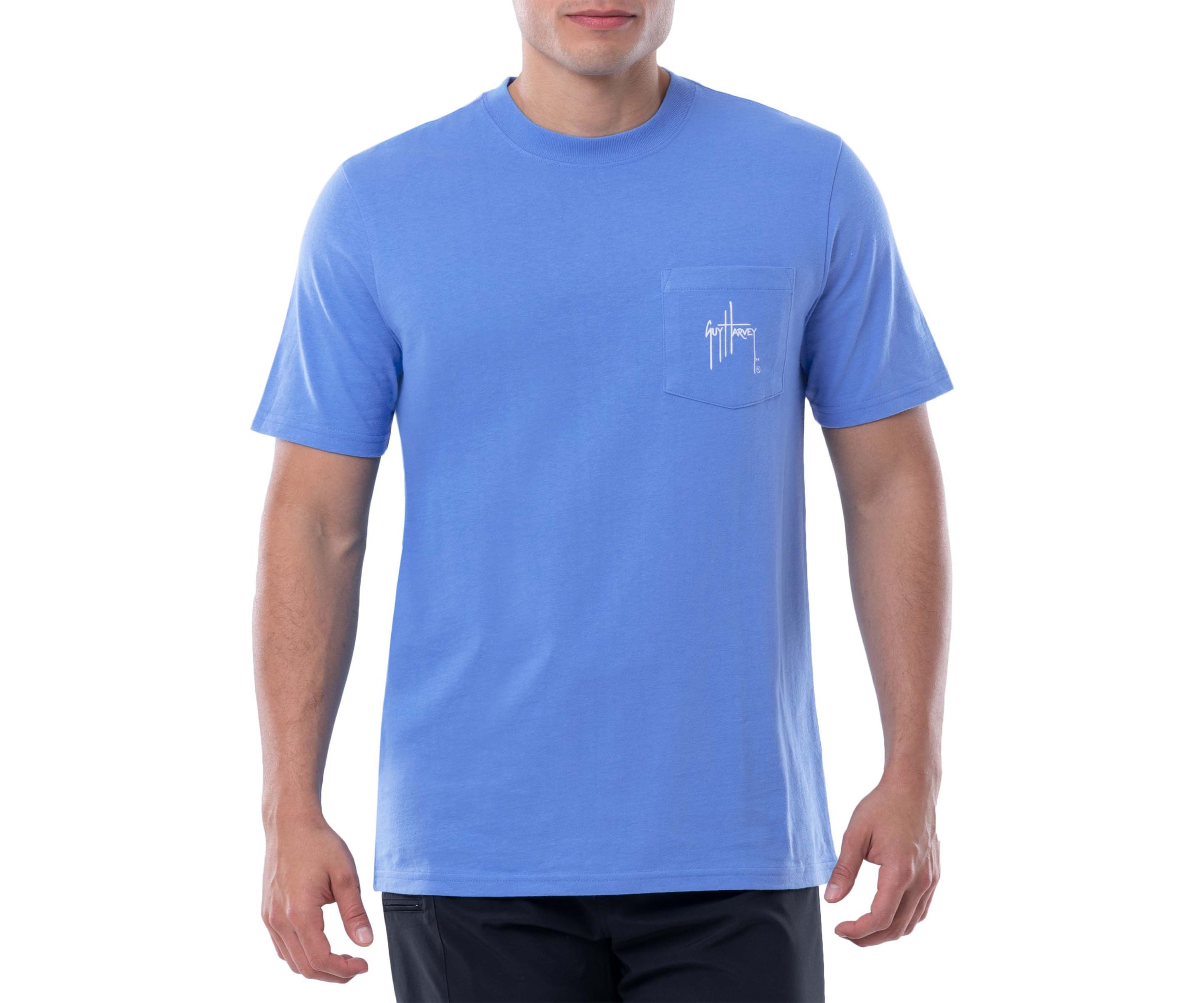 Mens Horizon Short Sleeve Pocket T-Shirt