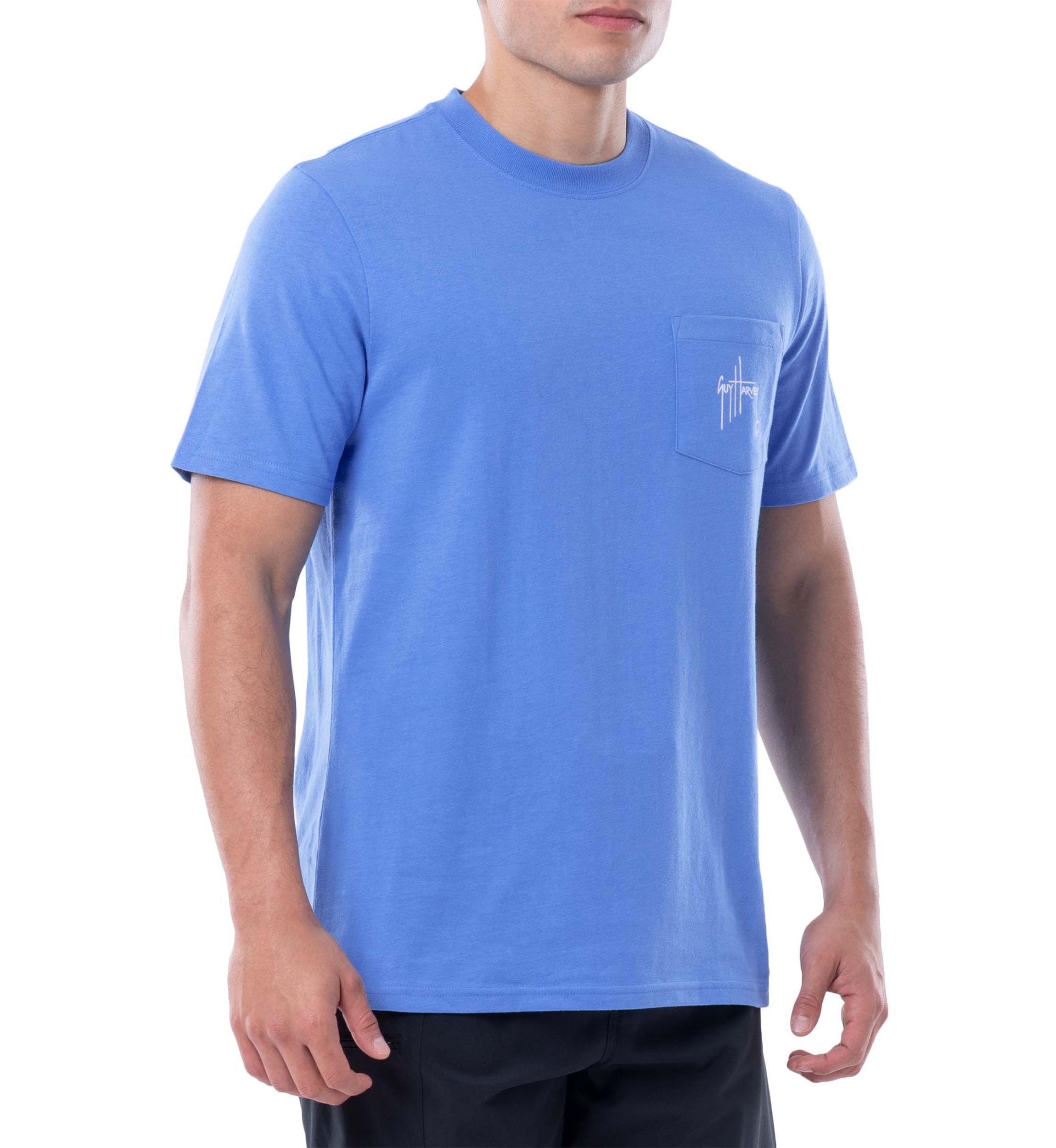 Mens Horizon Short Sleeve Pocket T-Shirt