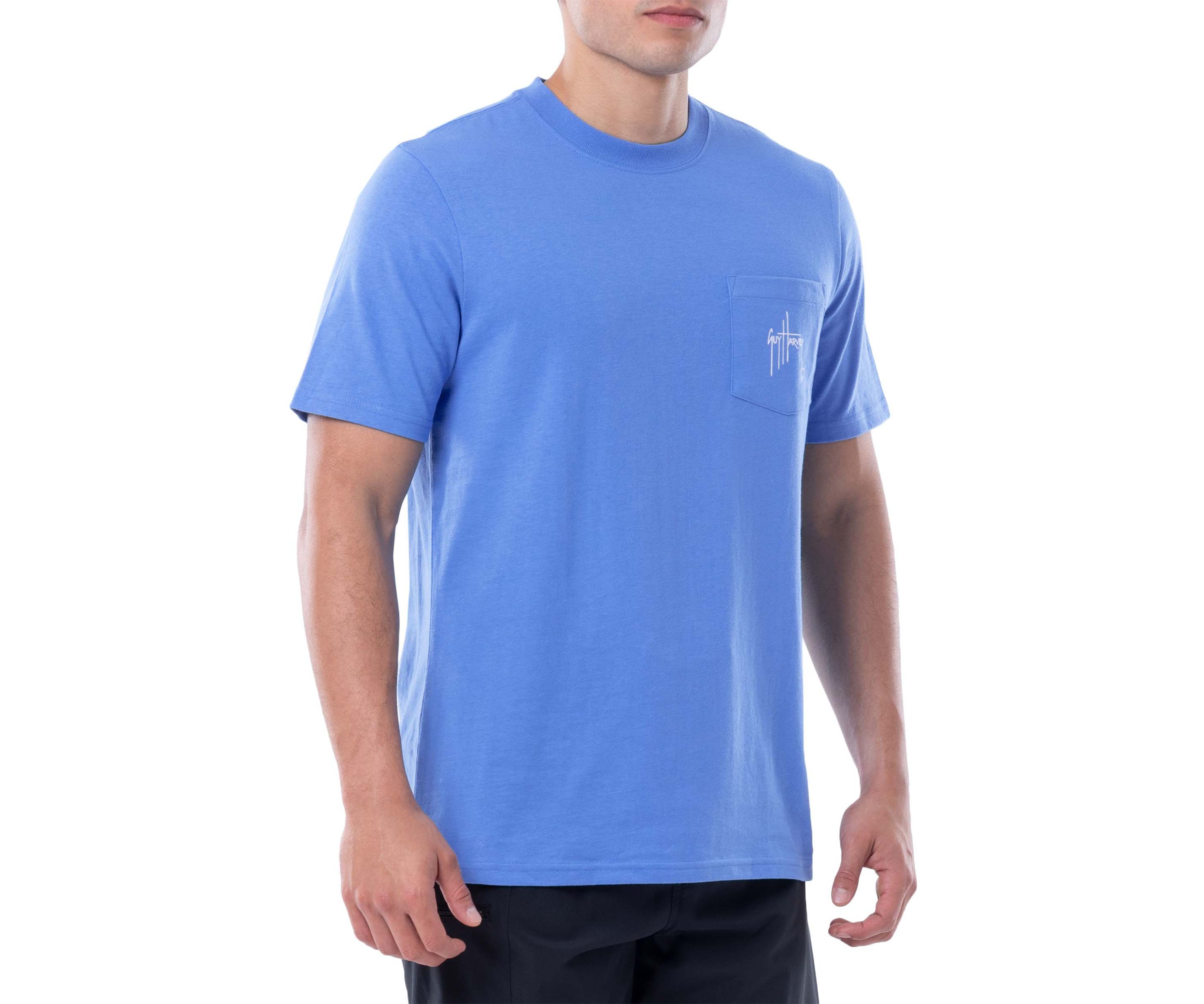 Mens Horizon Short Sleeve Pocket T-Shirt