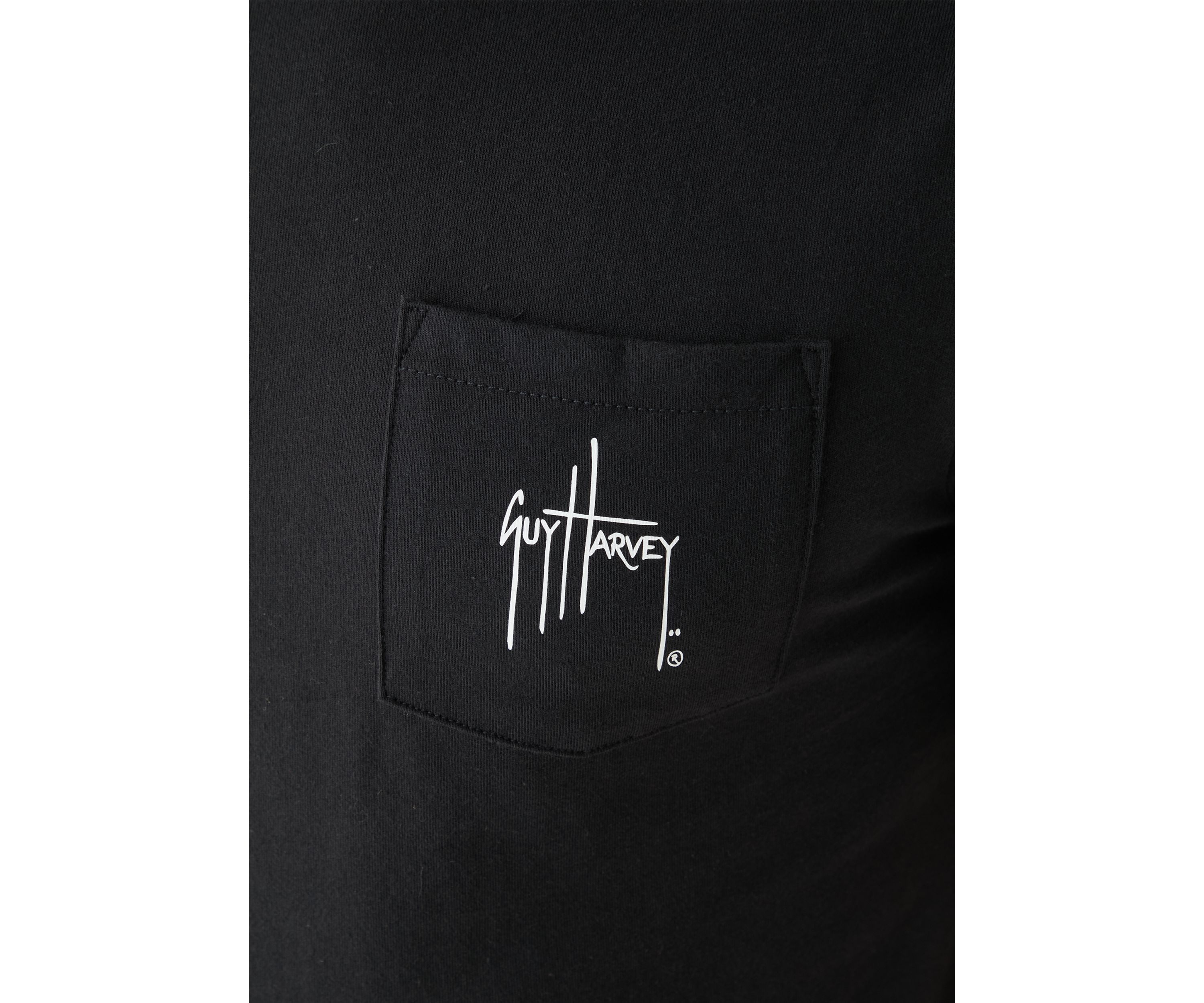 Mens White Night Short Sleeve Pocket Graphic T-Shirt