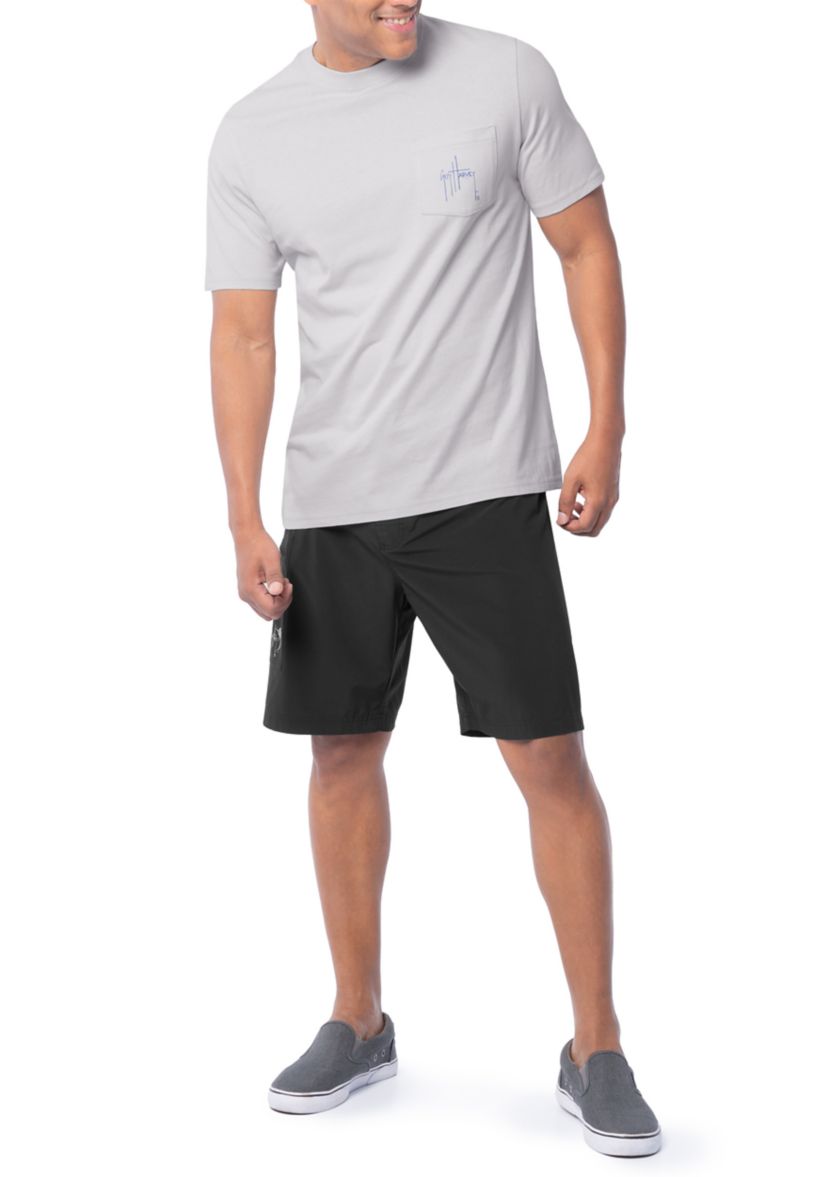 Mens Bill Collector Short Sleeve Graphic Pocket T-Shirt