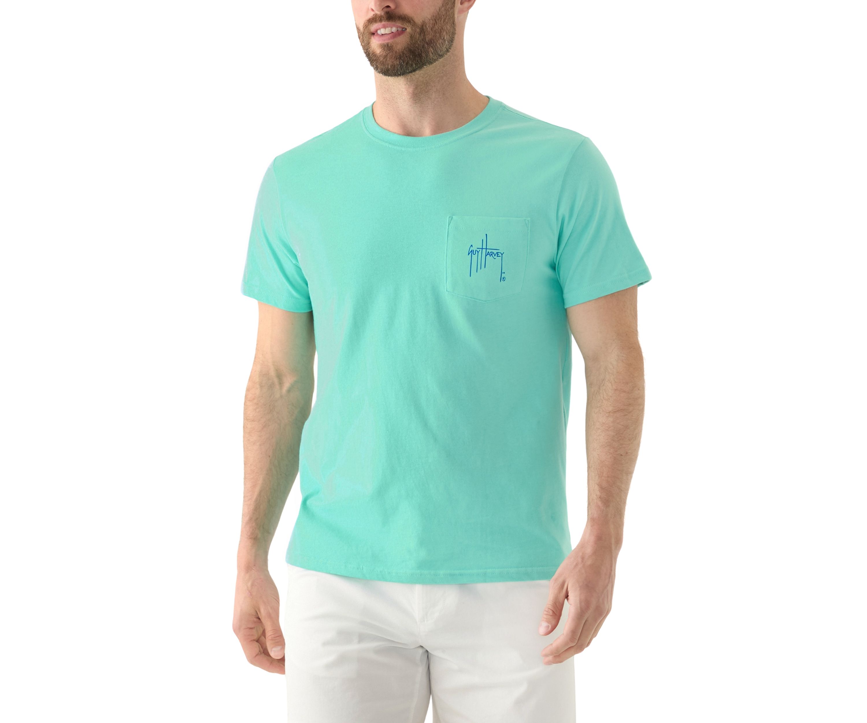 Mens Vintage Sharks Short Sleeve Graphic T-Shirt