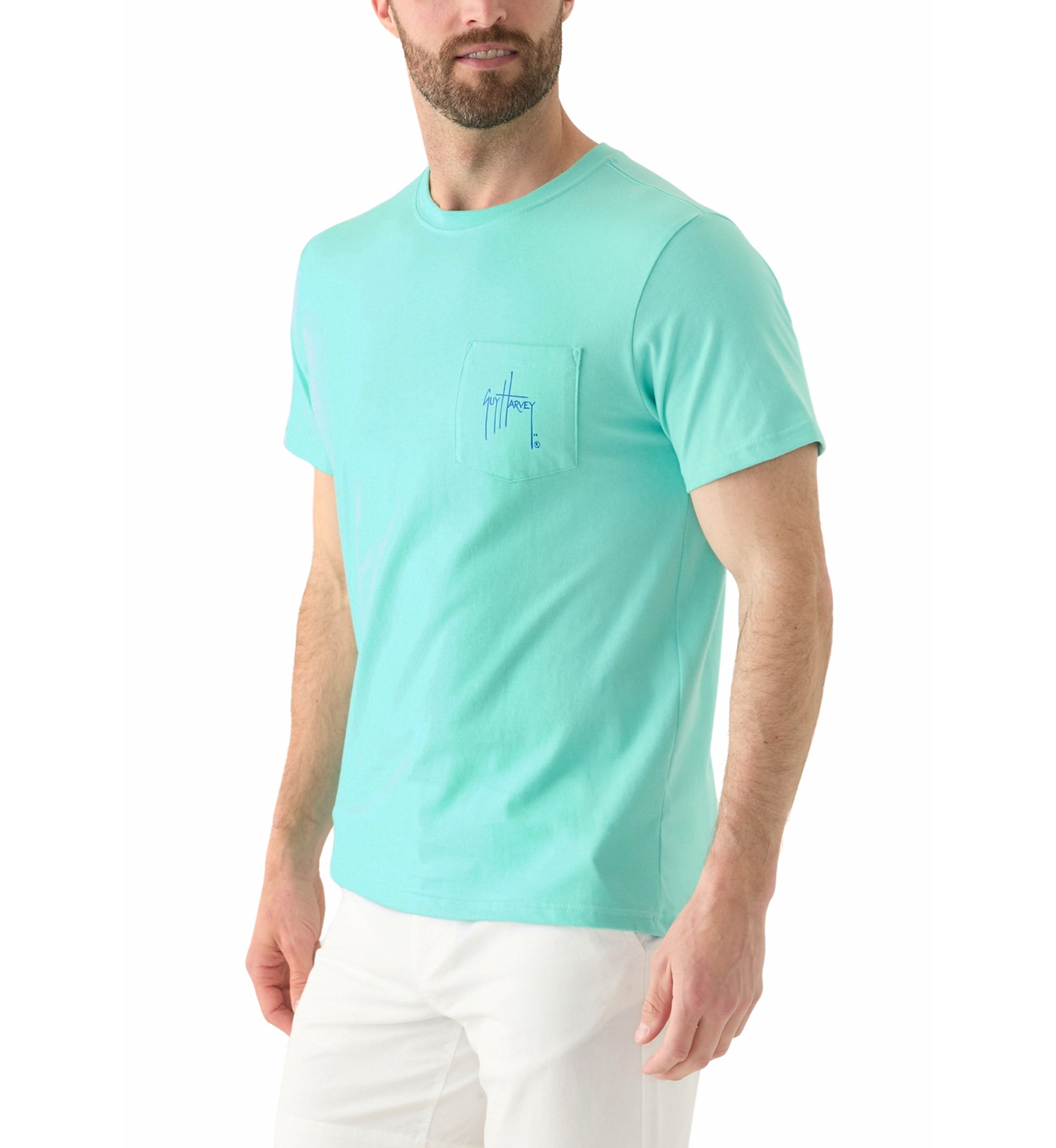 Mens Vintage Sharks Short Sleeve Graphic T-Shirt