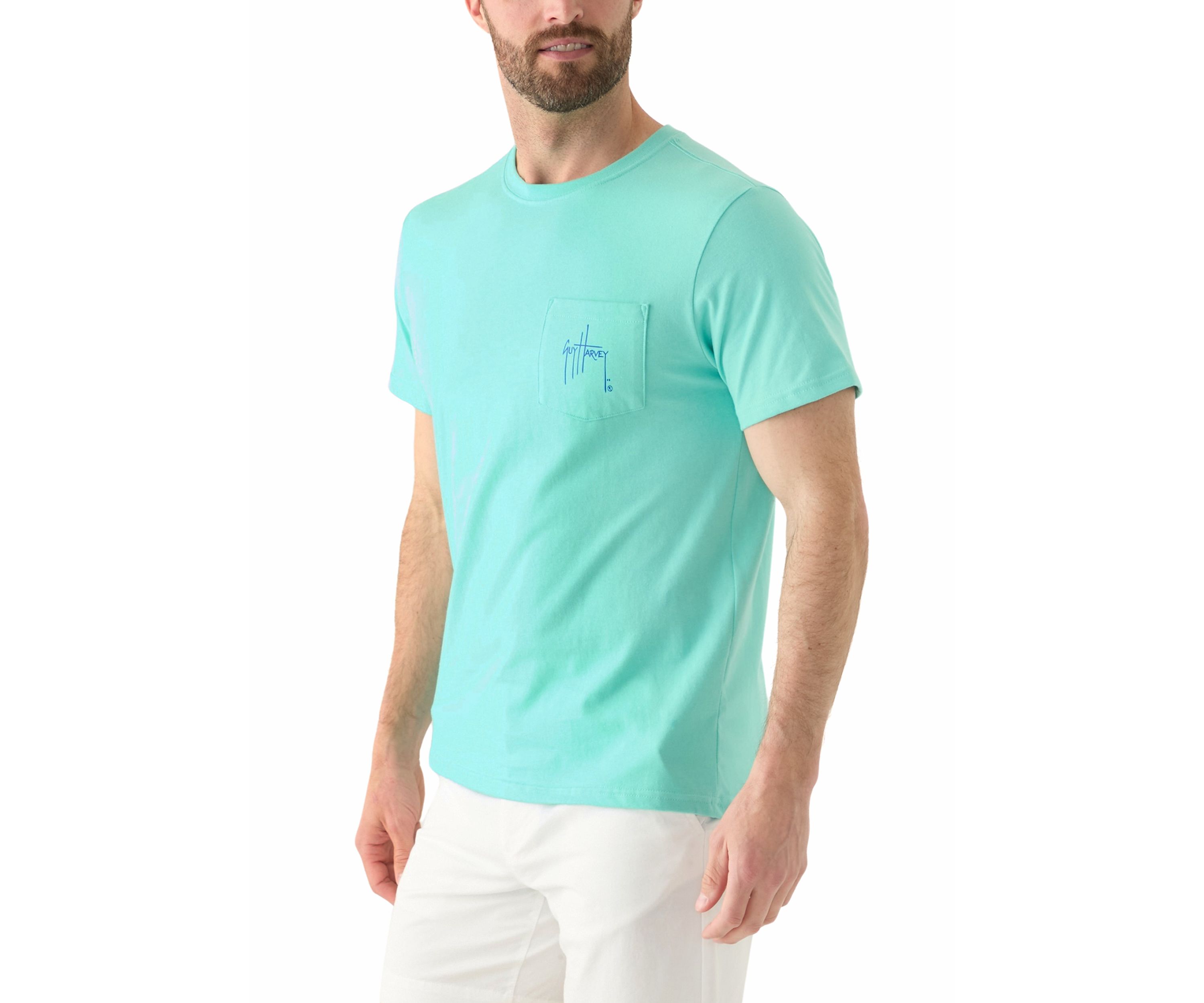 Mens Vintage Sharks Short Sleeve Graphic T-Shirt