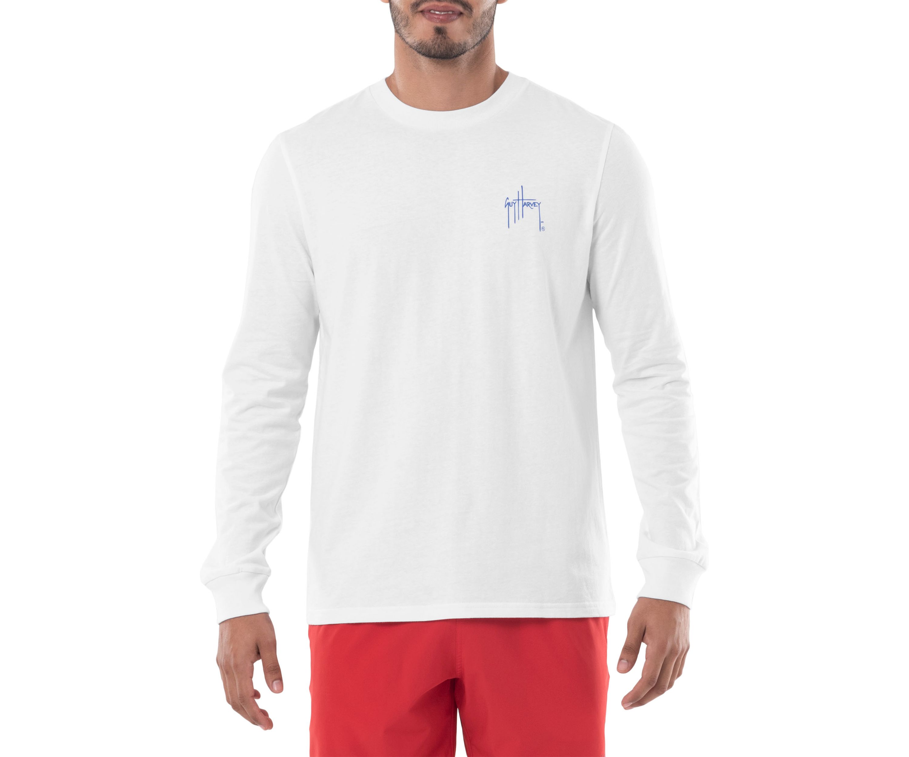 Mens Diamond Cut Long Sleeve T-Shirt