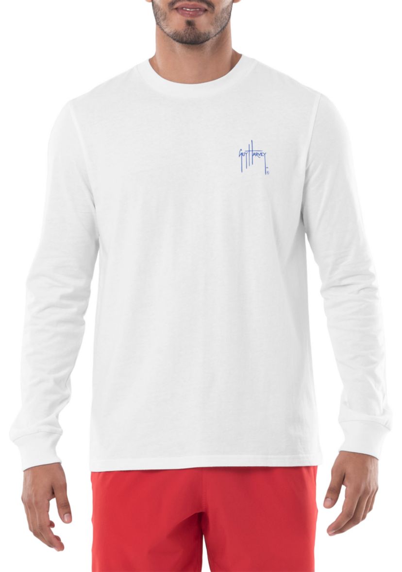 Mens Diamond Cut Long Sleeve T-Shirt