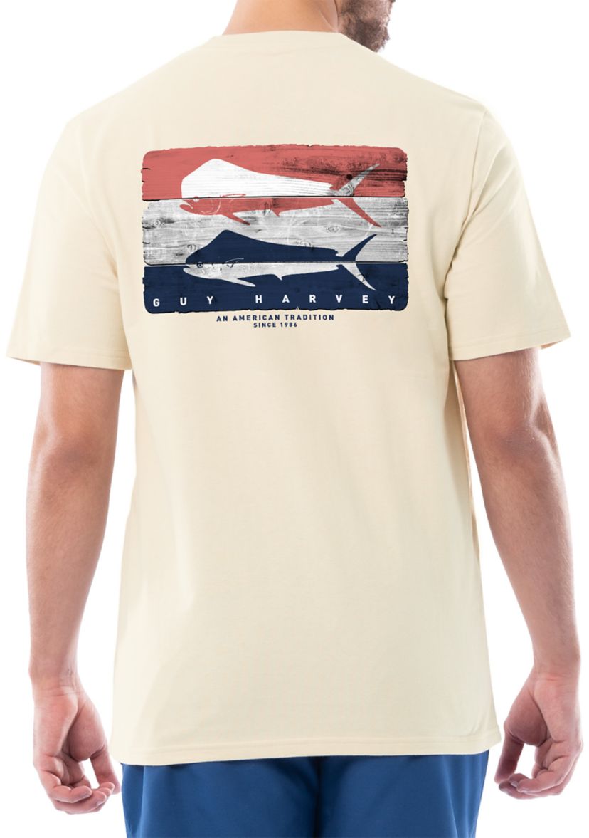 Mens Sunset Paradise Short Sleeve Graphic T-Shirt