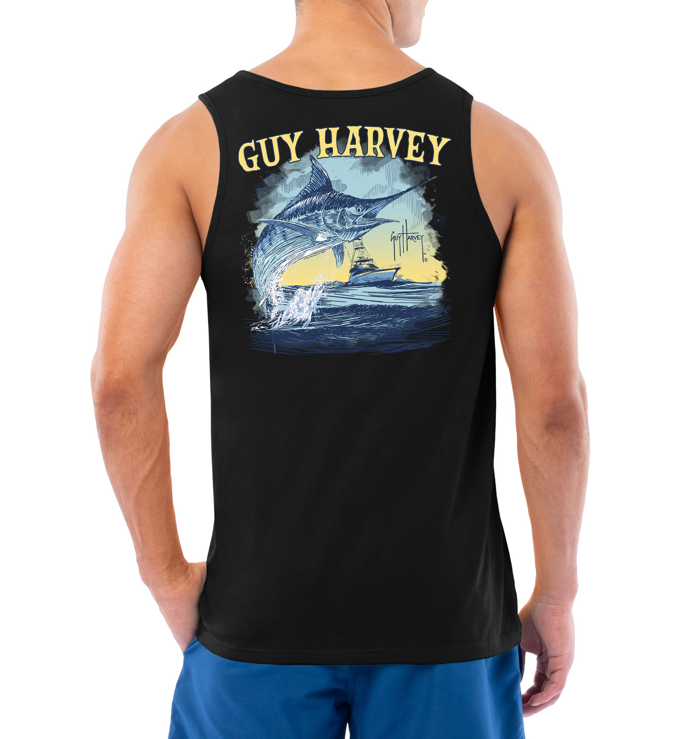 Mens Sketchy Graphic Tank Top