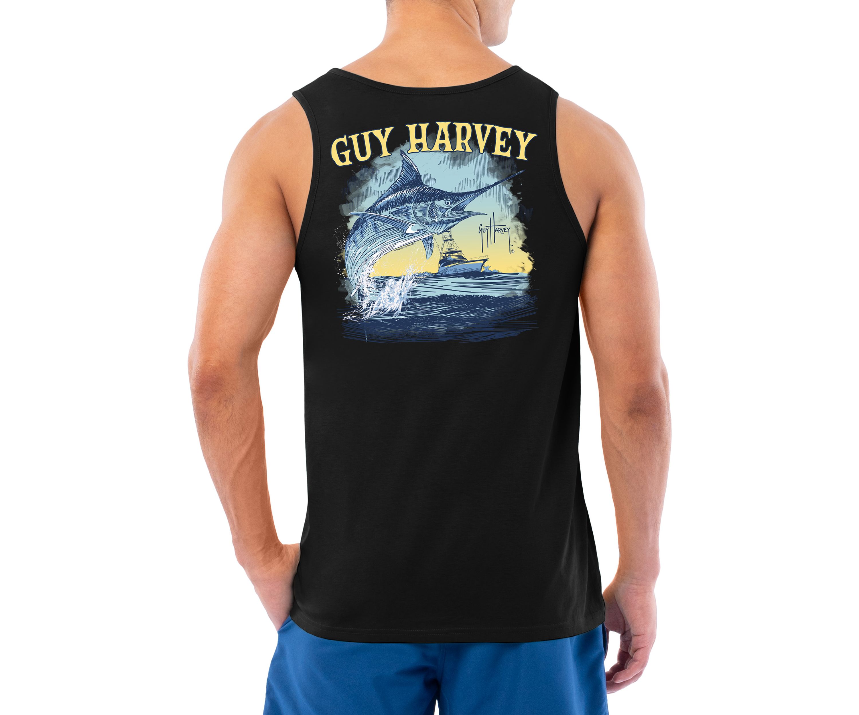 Mens Sketchy Graphic Tank Top