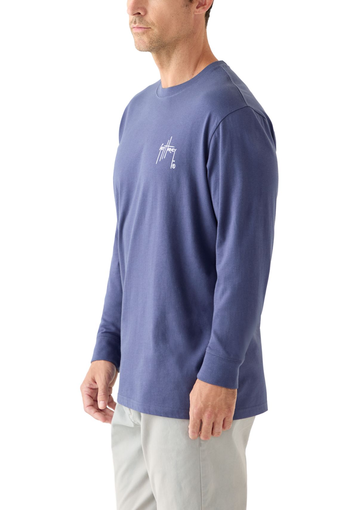 Mens Long Sleeve Sunset Paradise Tee