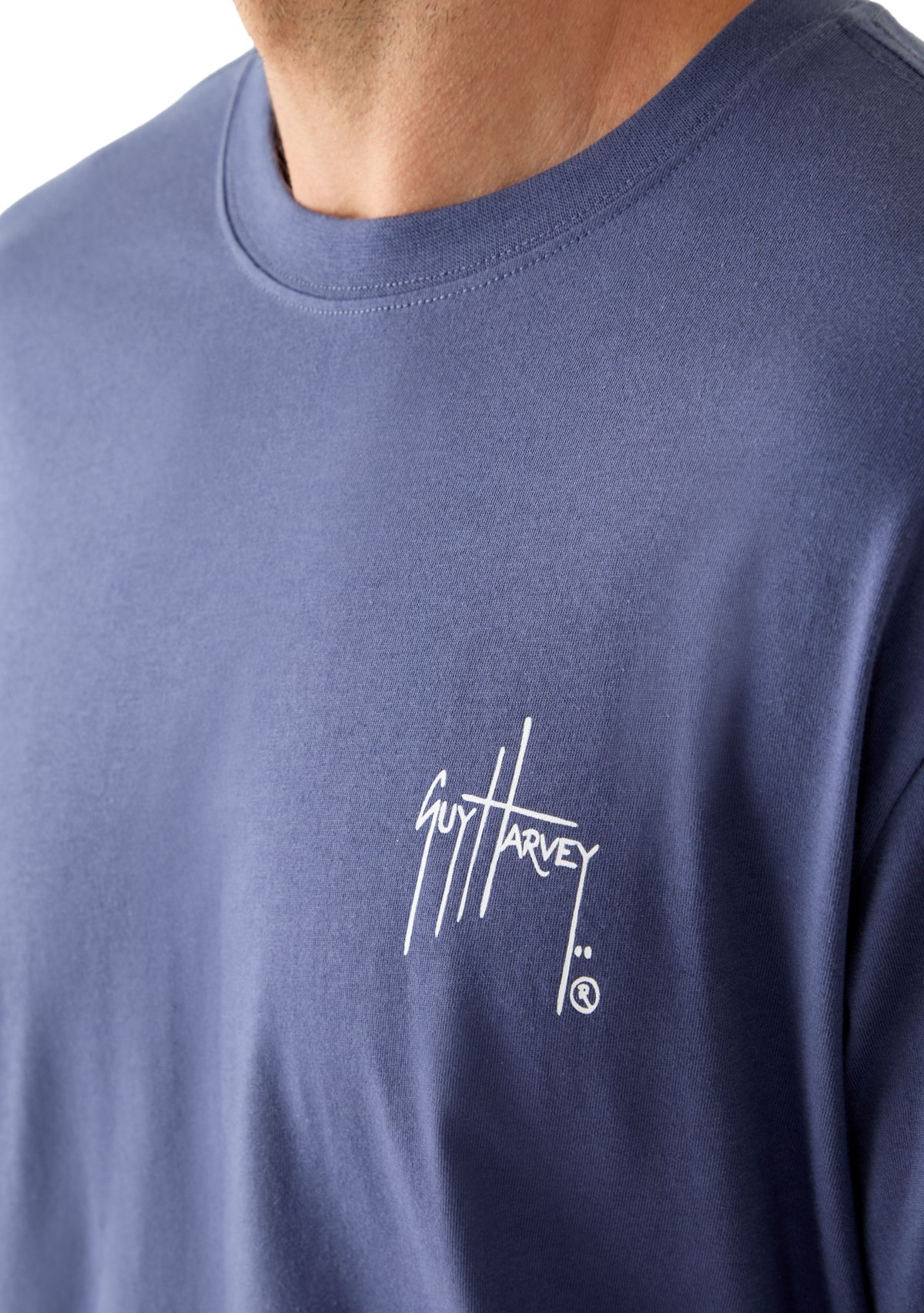 Mens Long Sleeve Sunset Paradise Tee