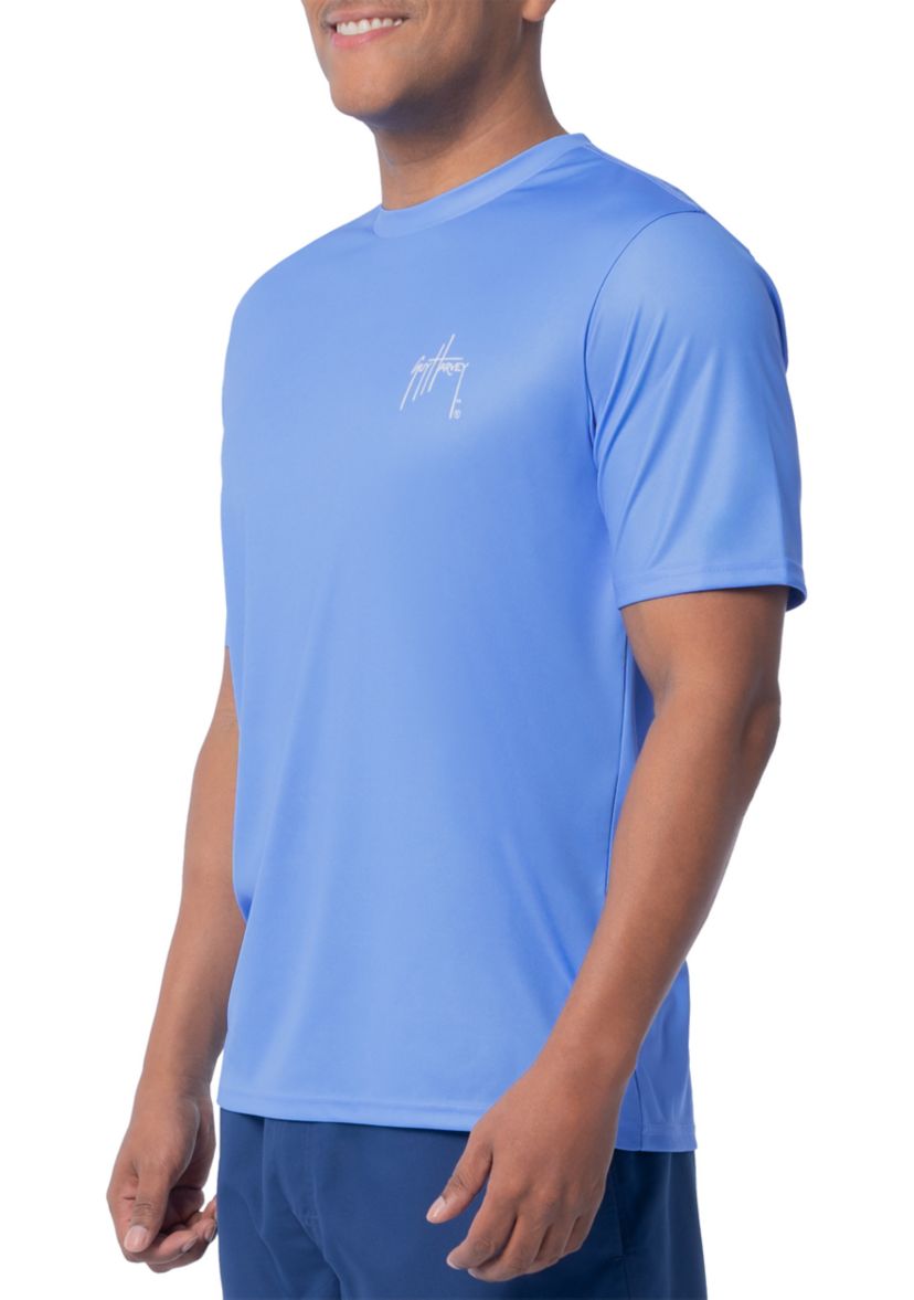 Mens Inshore Four Short Sleeve Performance Shirt
