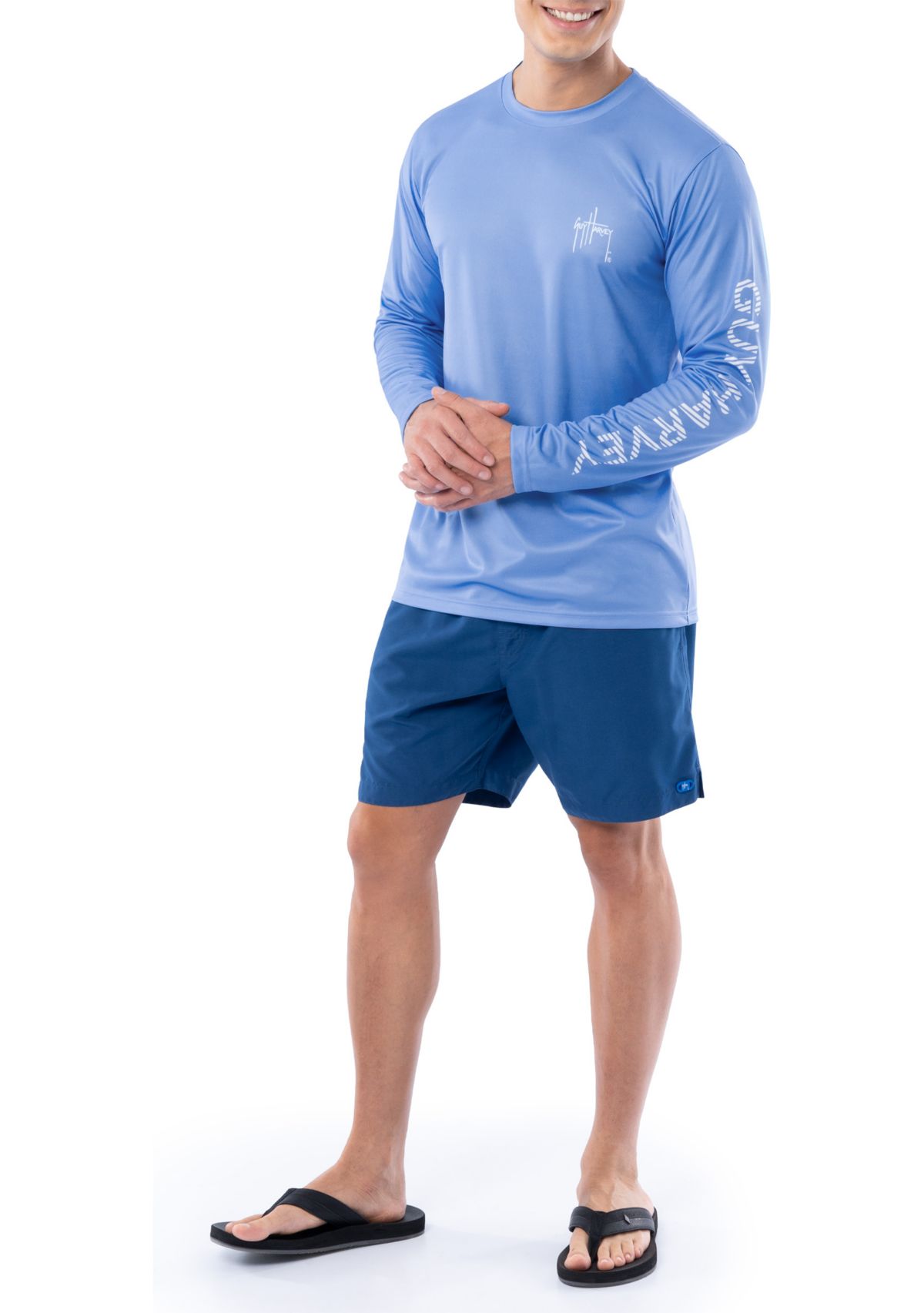 Mens Sun Protection Graphic T-Shirt