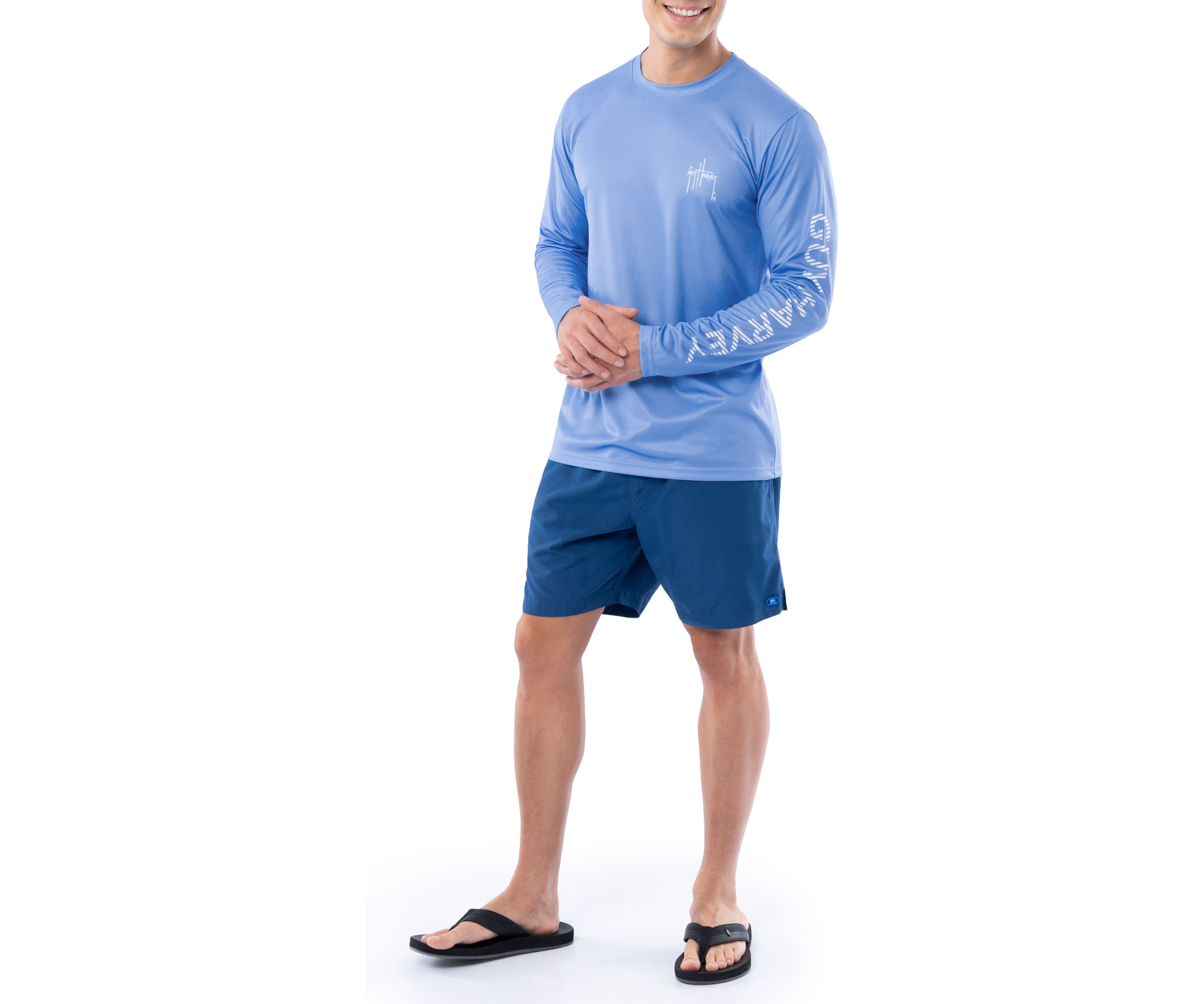 Mens Sun Protection Graphic T-Shirt