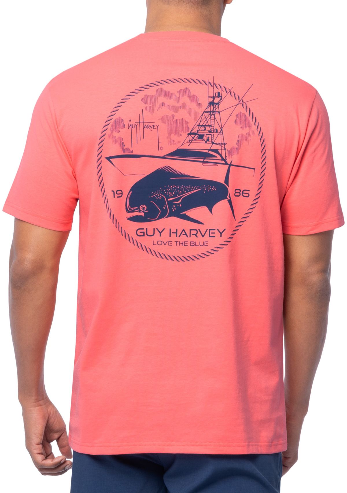 Mens Mahi Chasers Short Sleeve Pocket T-Shirt