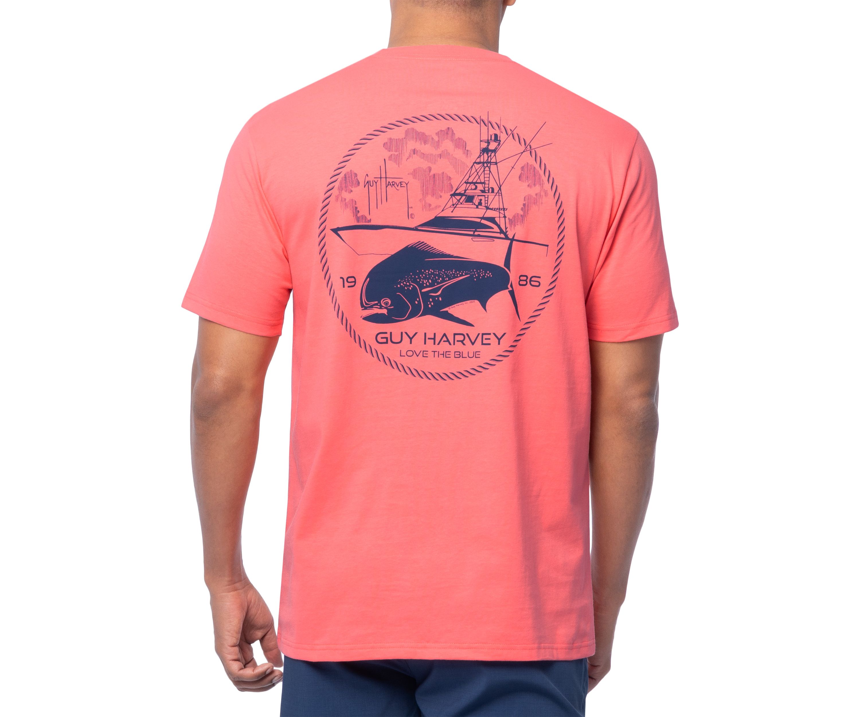 Mens Mahi Chasers Short Sleeve Pocket T-Shirt