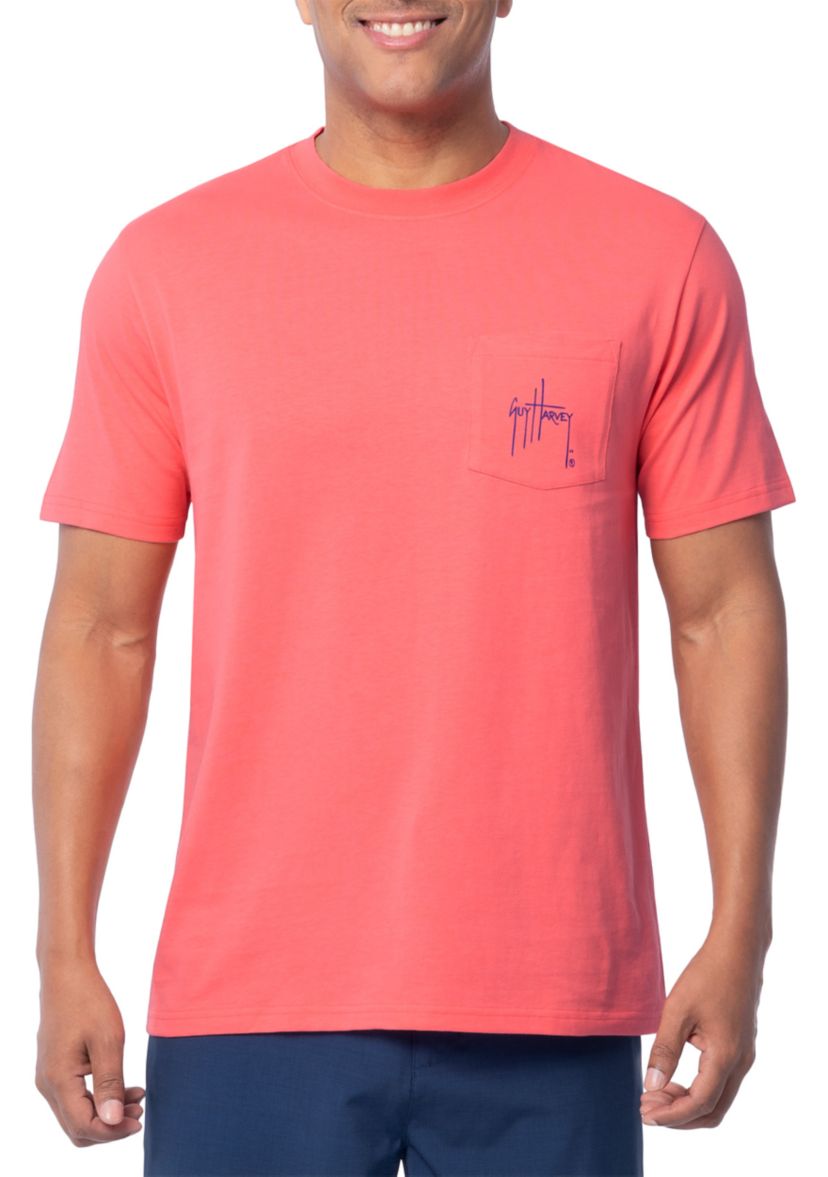 Mens Mahi Chasers Short Sleeve Pocket T-Shirt