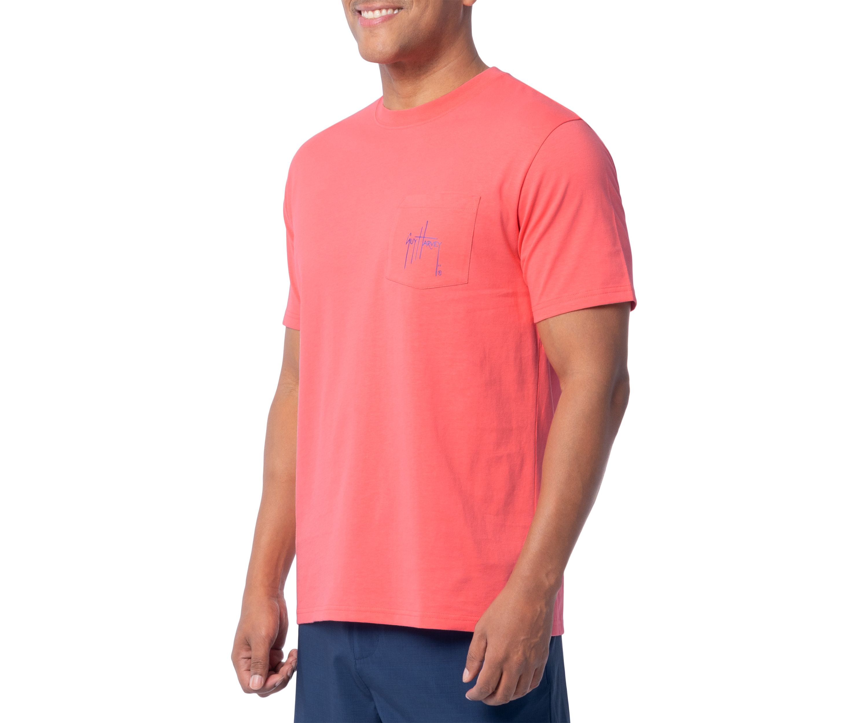 Mens Mahi Chasers Short Sleeve Pocket T-Shirt