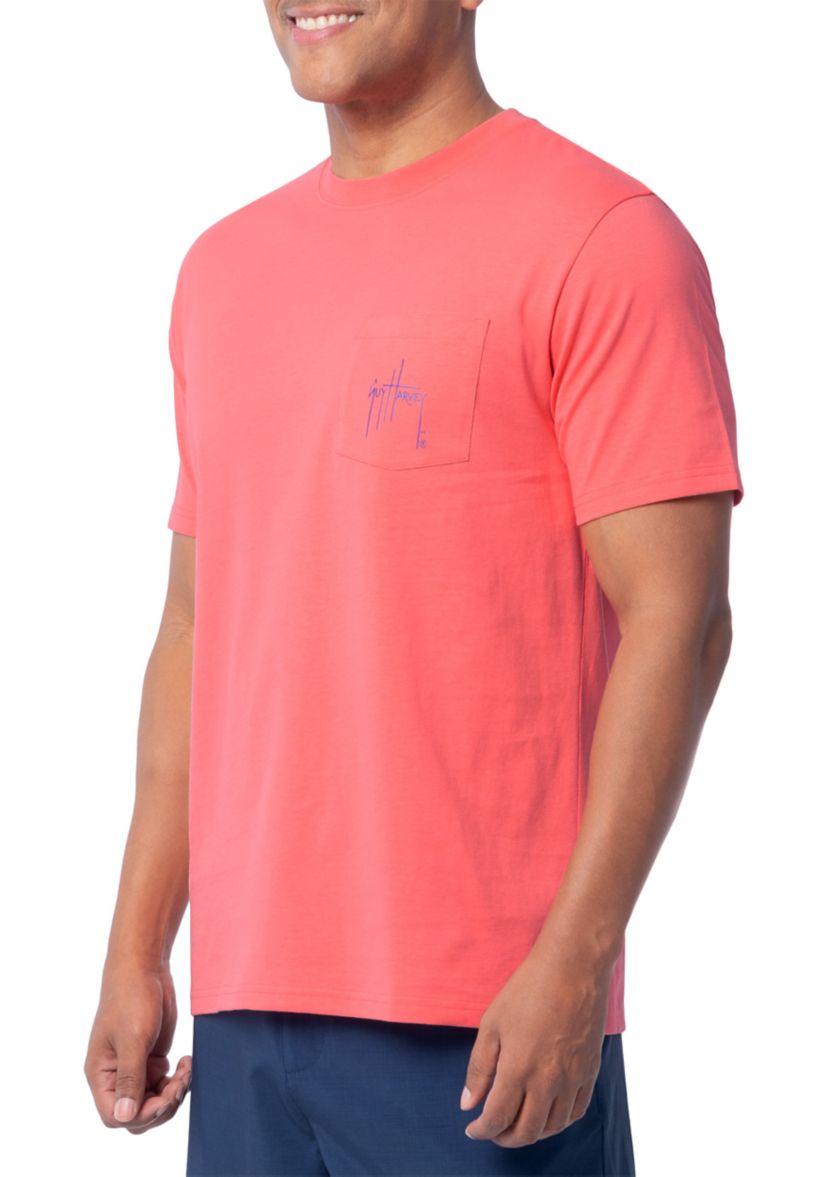 Mens Mahi Chasers Short Sleeve Pocket T-Shirt
