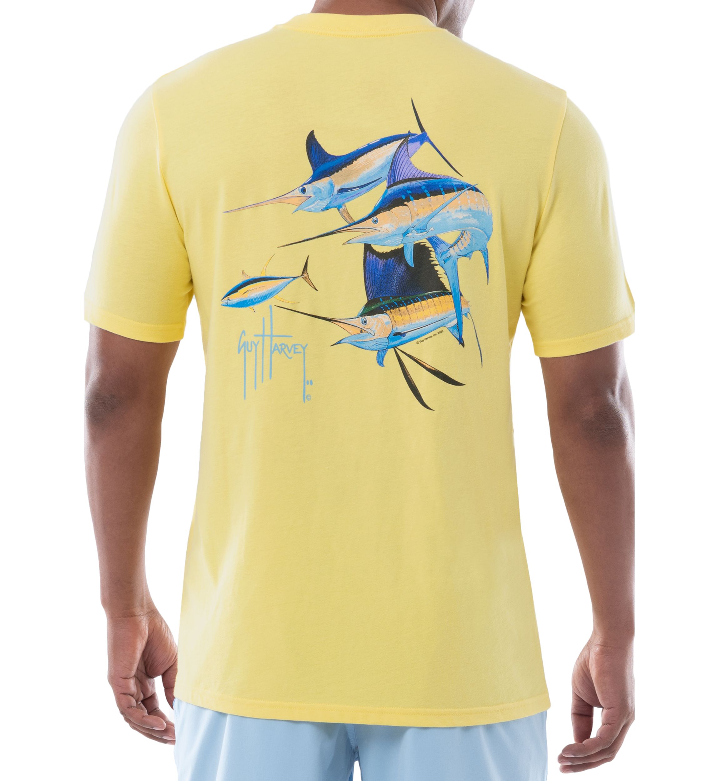 Mens Short Sleeve Trouble Pocket Graphic T-Shirt