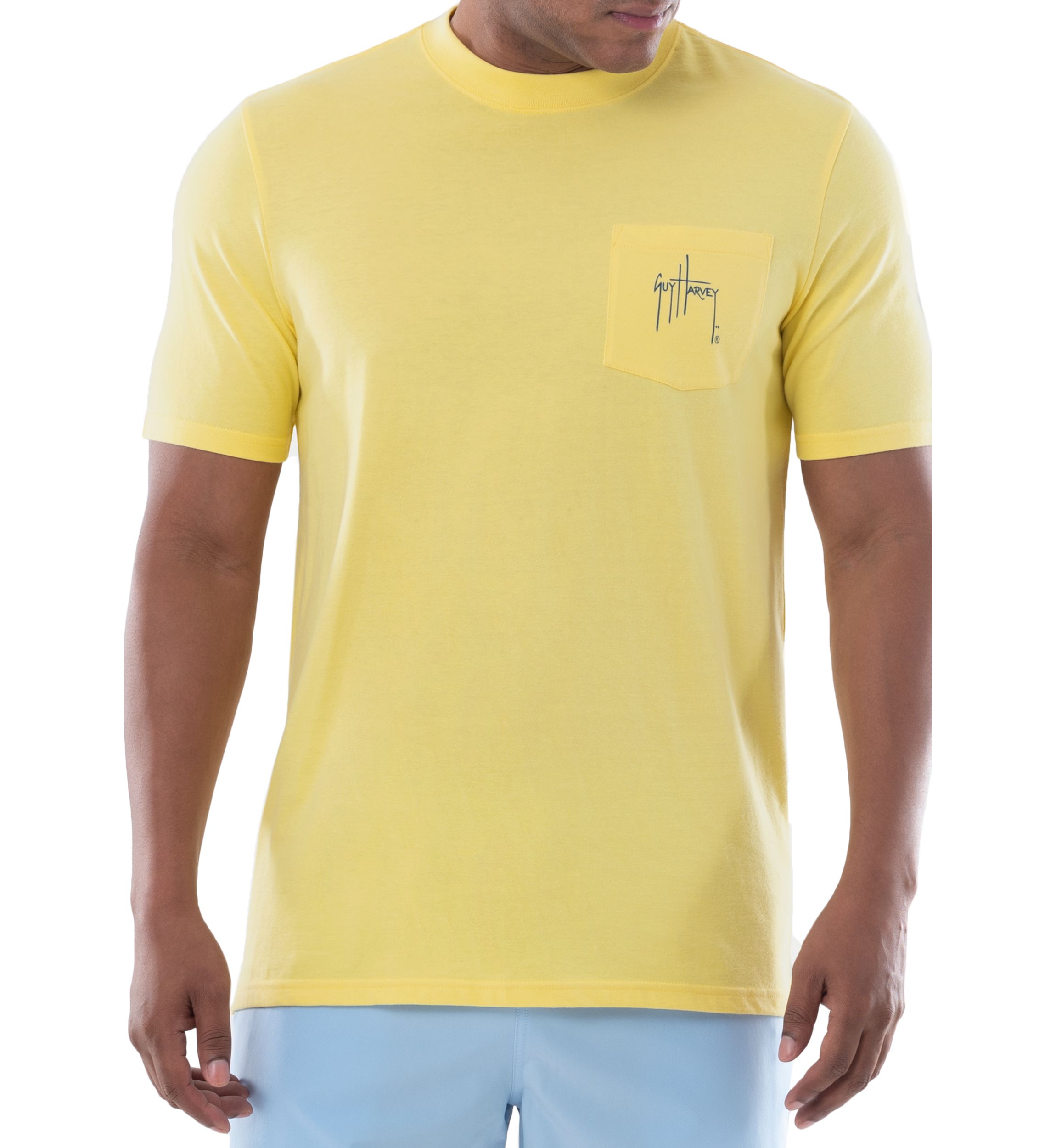 Mens Short Sleeve Trouble Pocket Graphic T-Shirt