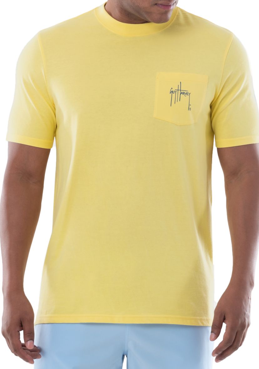 Mens Short Sleeve Trouble Pocket Graphic T-Shirt