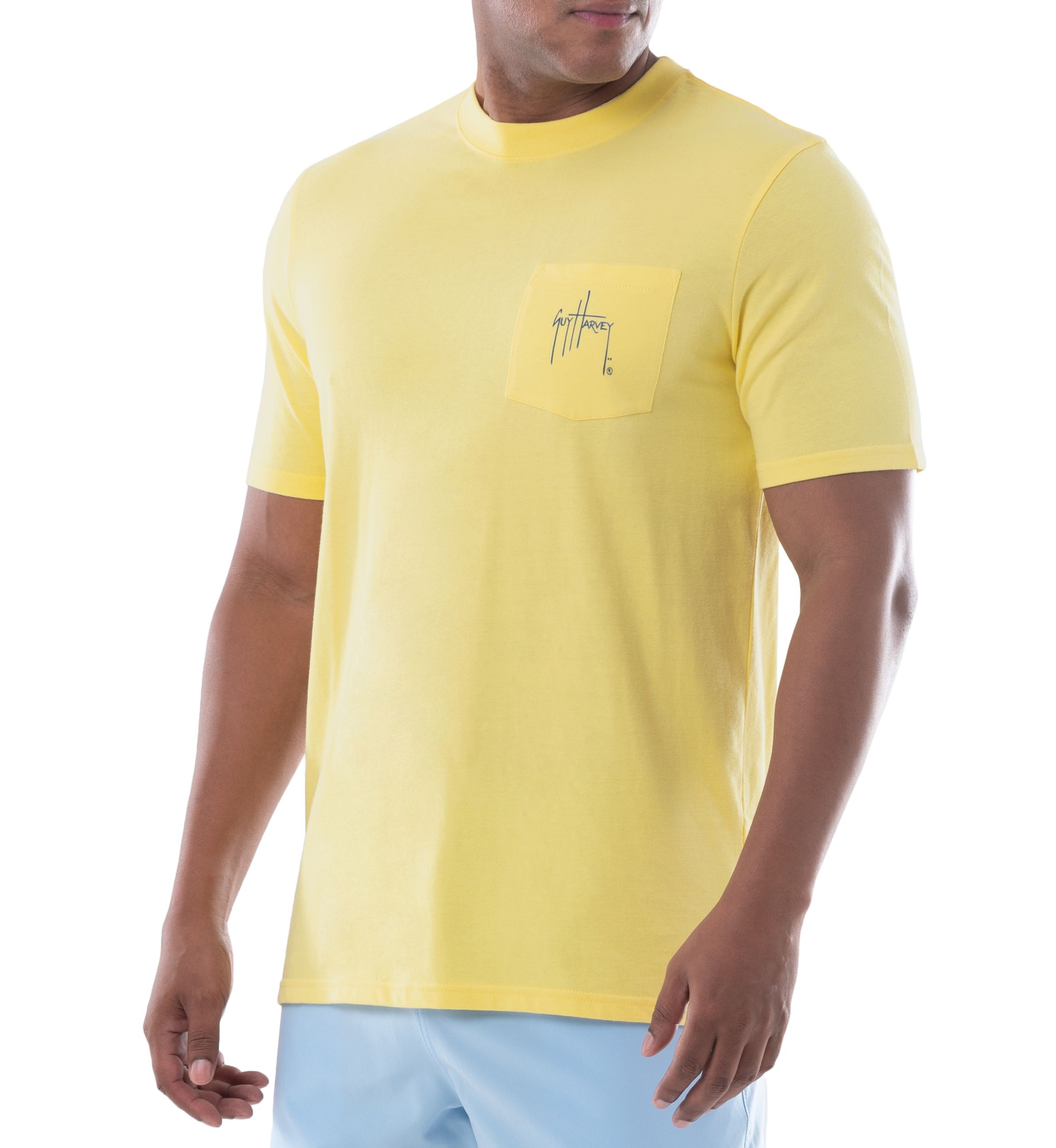 Mens Short Sleeve Trouble Pocket Graphic T-Shirt