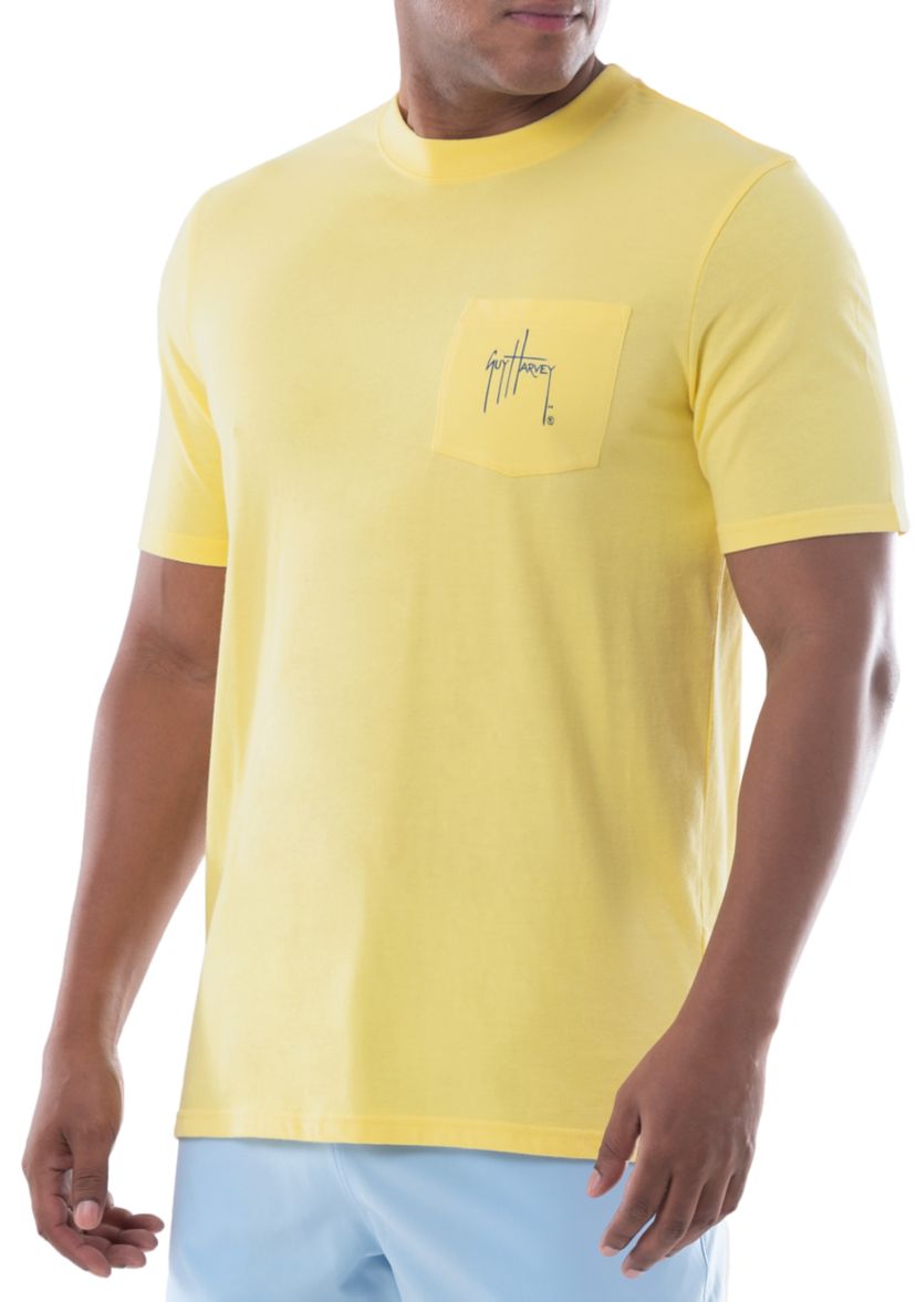 Mens Short Sleeve Trouble Pocket Graphic T-Shirt