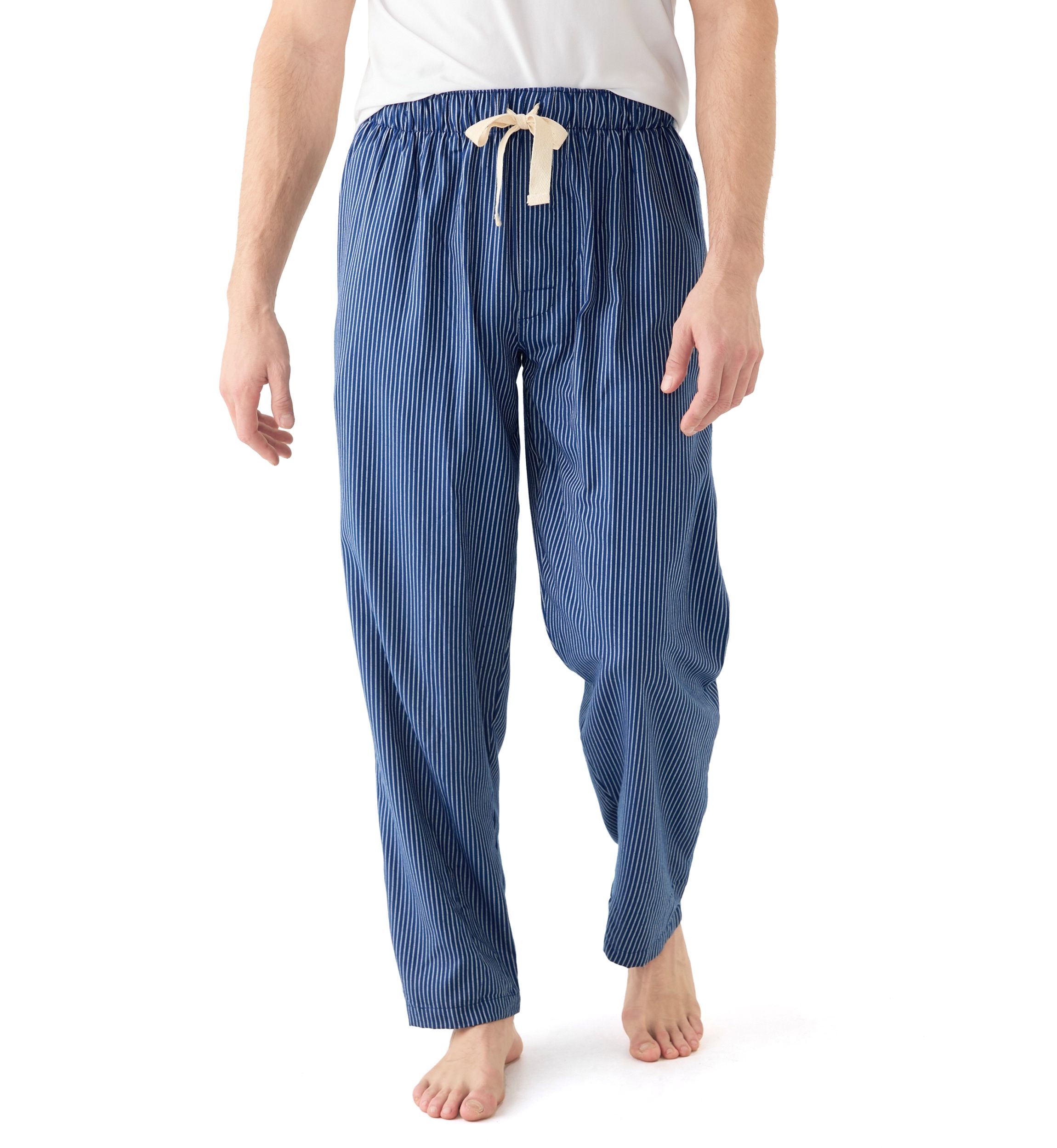 Navy Stripe Woven Pajama Pants