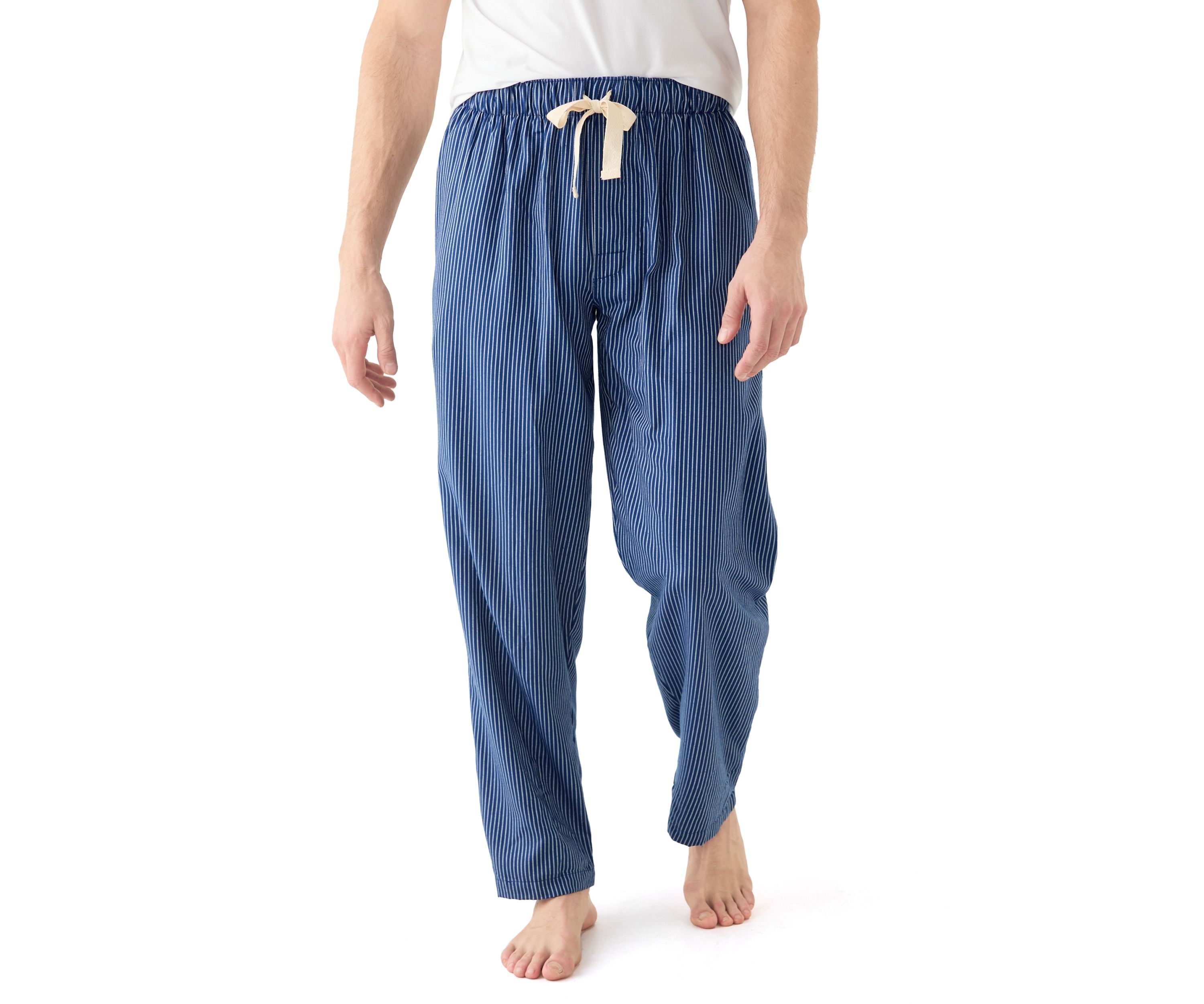 Navy Stripe Woven Pajama Pants