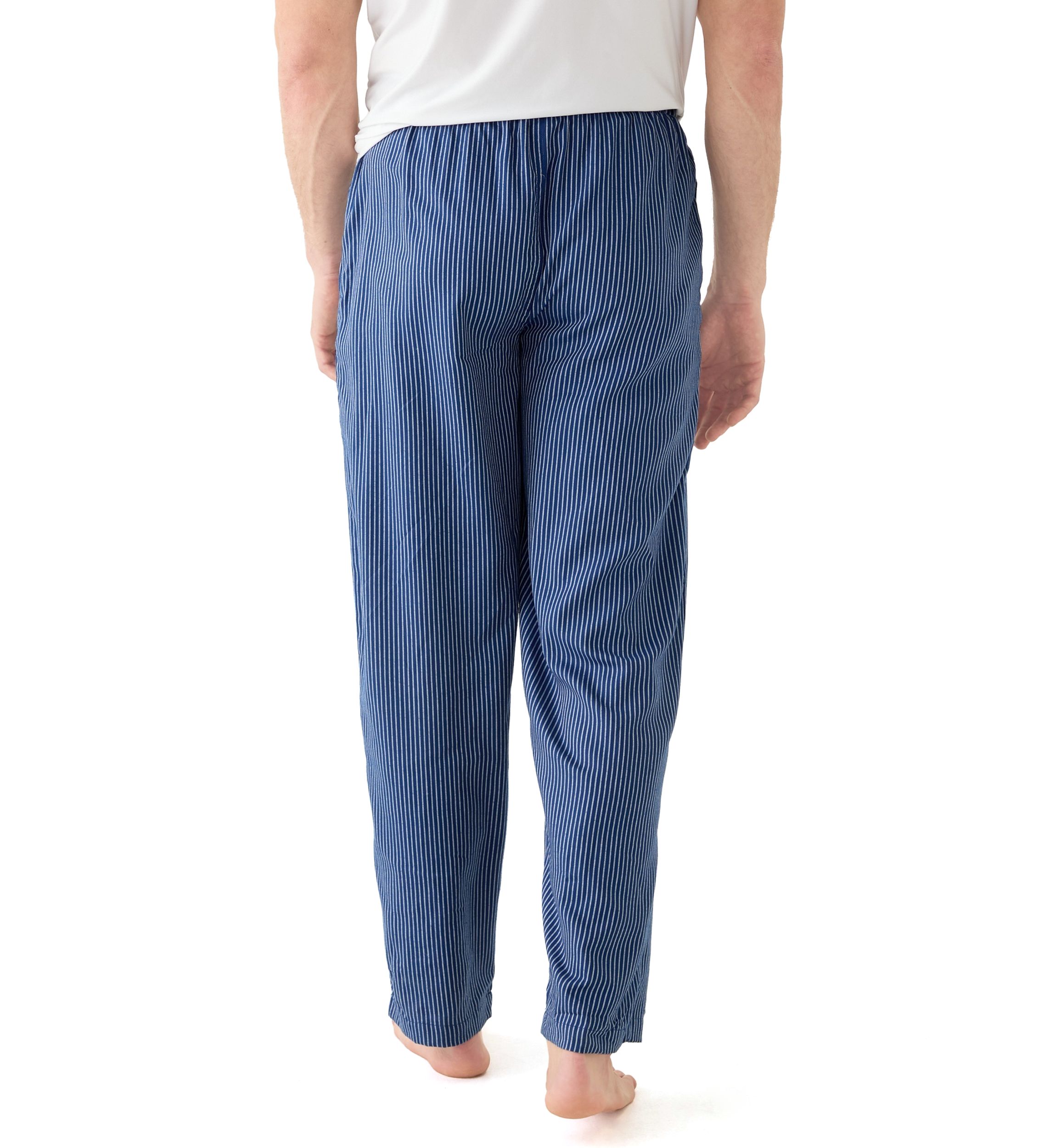 Navy Stripe Woven Pajama Pants