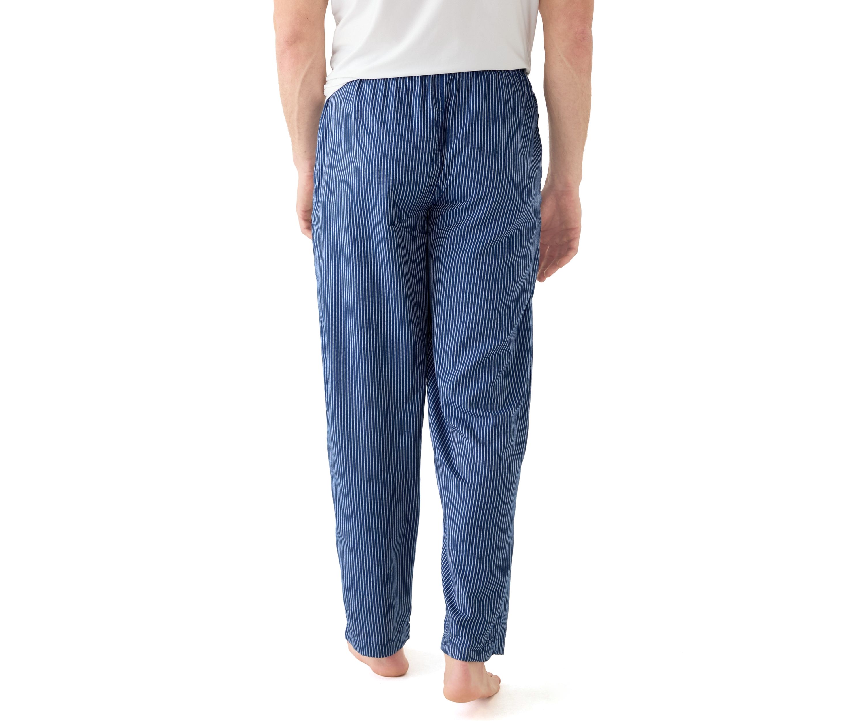 Navy Stripe Woven Pajama Pants