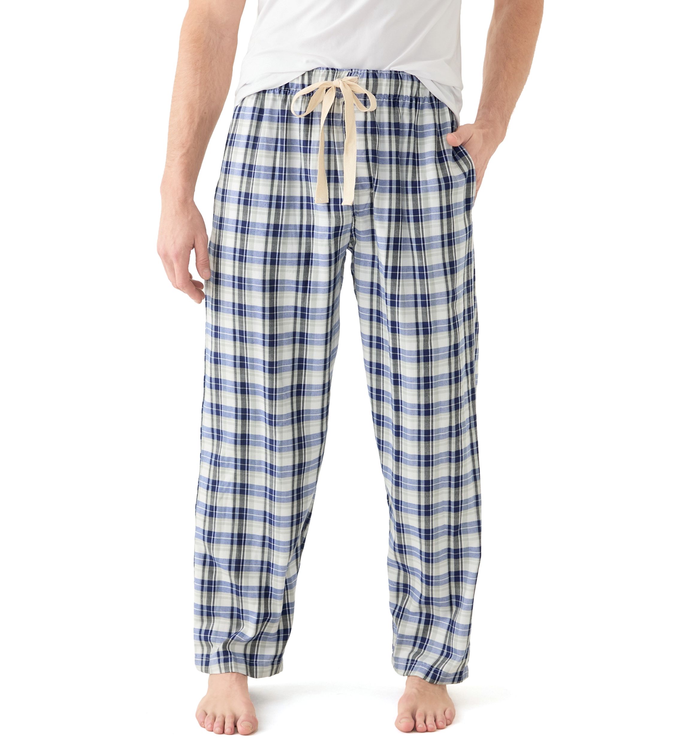 Plaid Printed Woven Pajama Pants