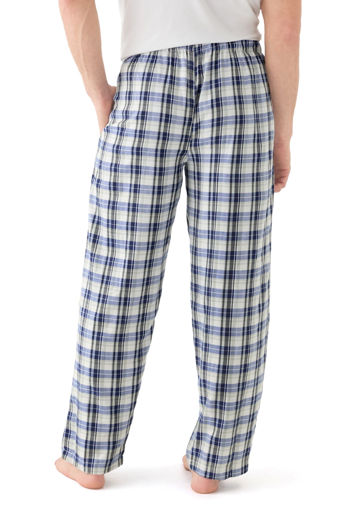 Plaid Printed Woven Pajama Pants