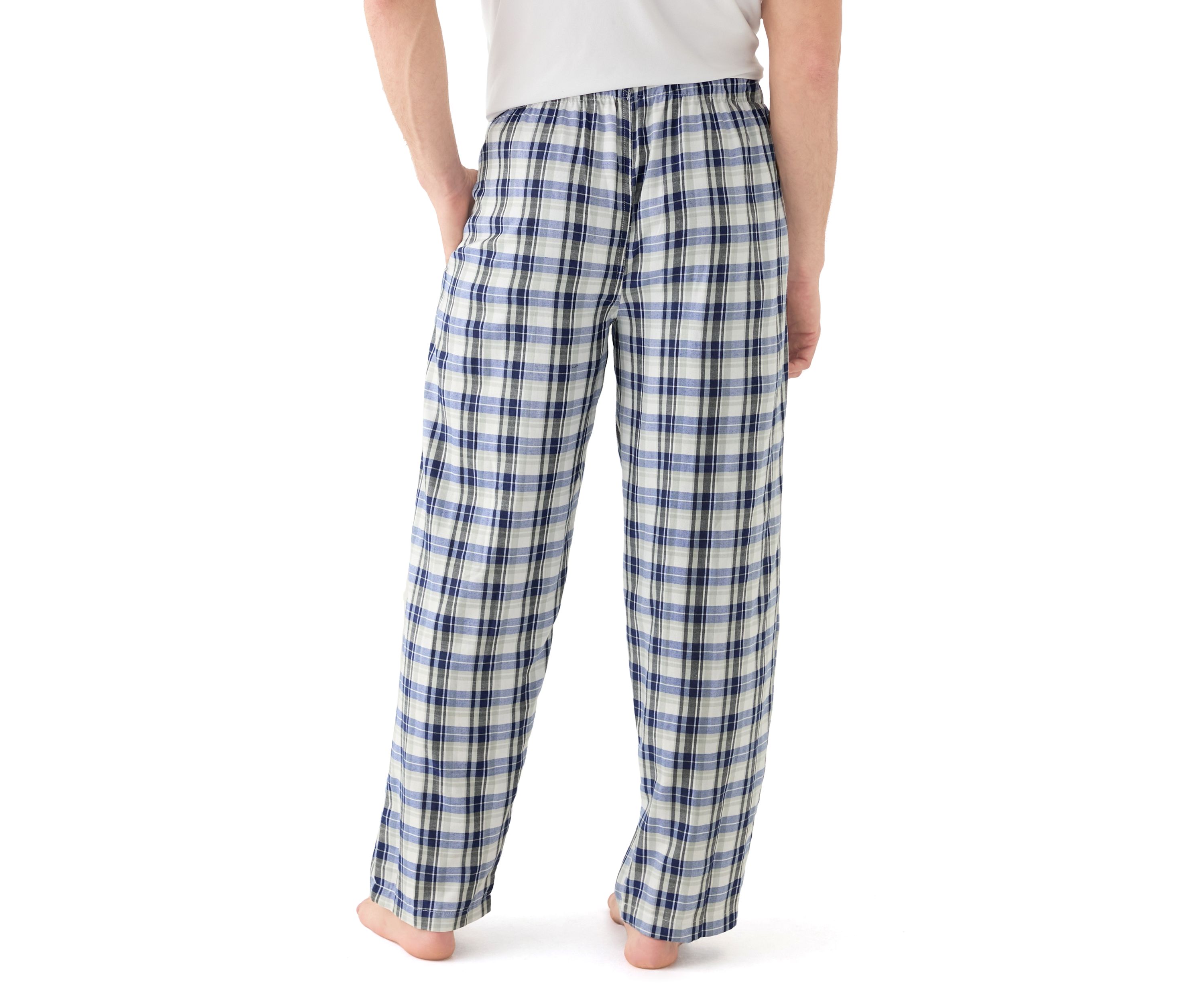 Plaid Printed Woven Pajama Pants