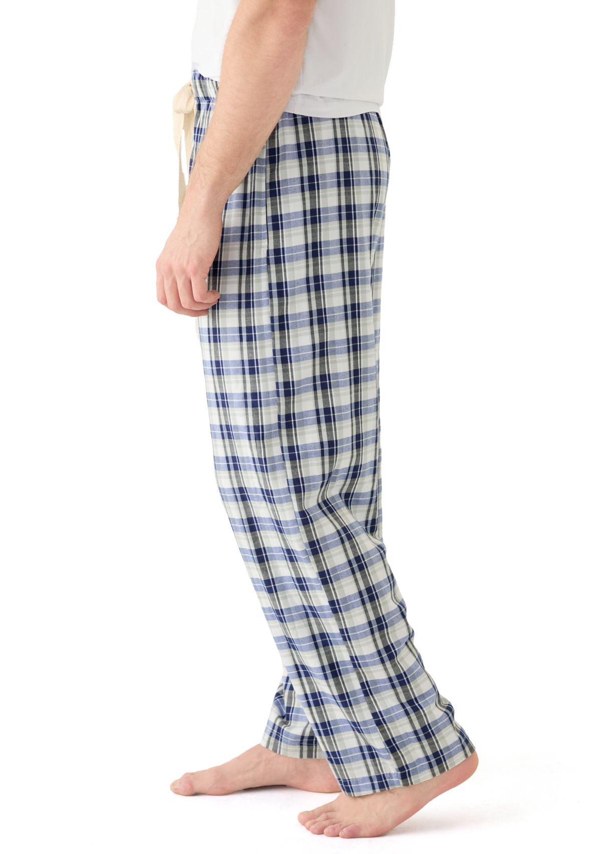 Plaid Printed Woven Pajama Pants